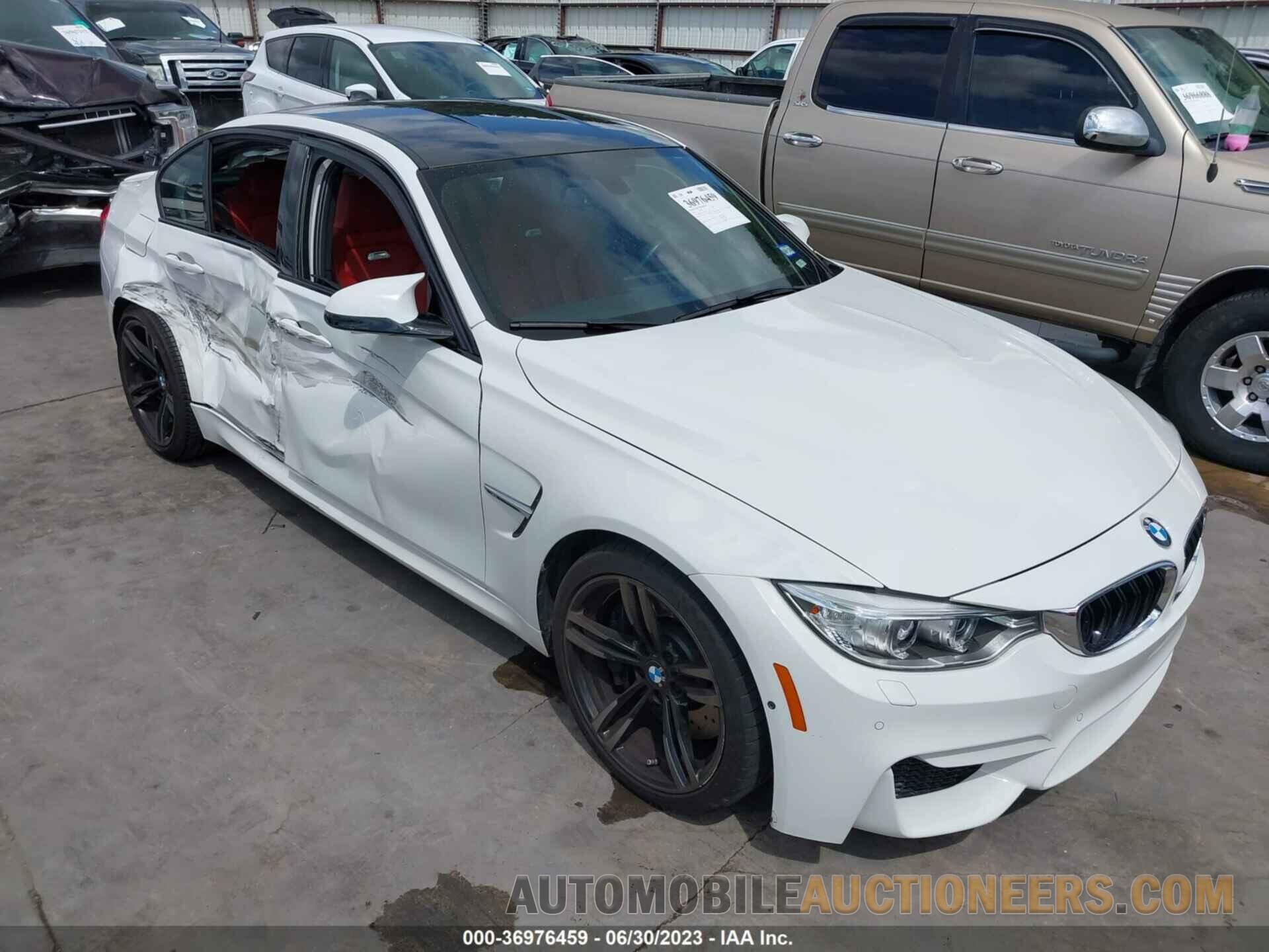 WBS8M9C54G5E68194 BMW M3 2016