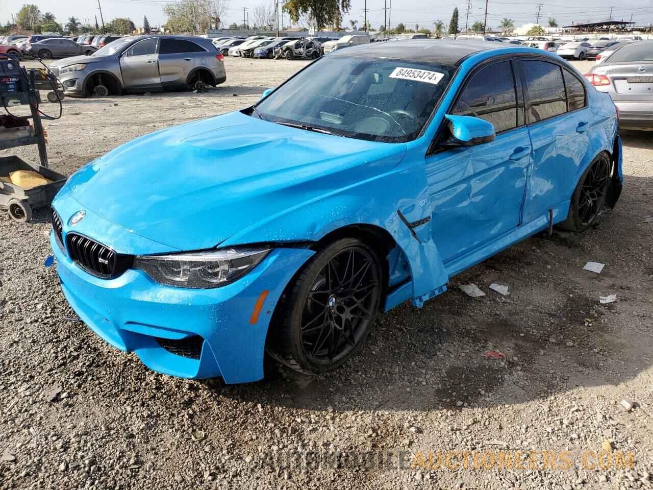 WBS8M9C54J5J78137 BMW M3 2018