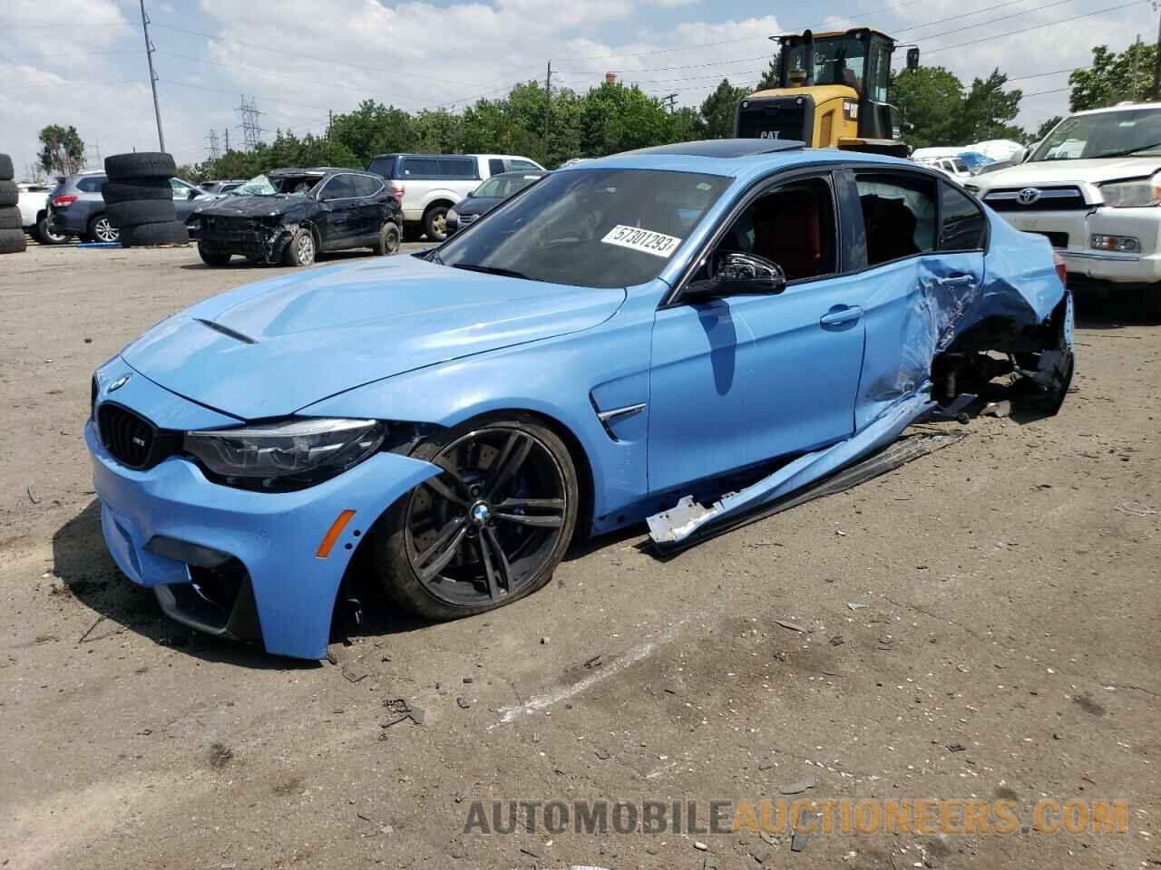 WBS8M9C54J5J78574 BMW M3 2018