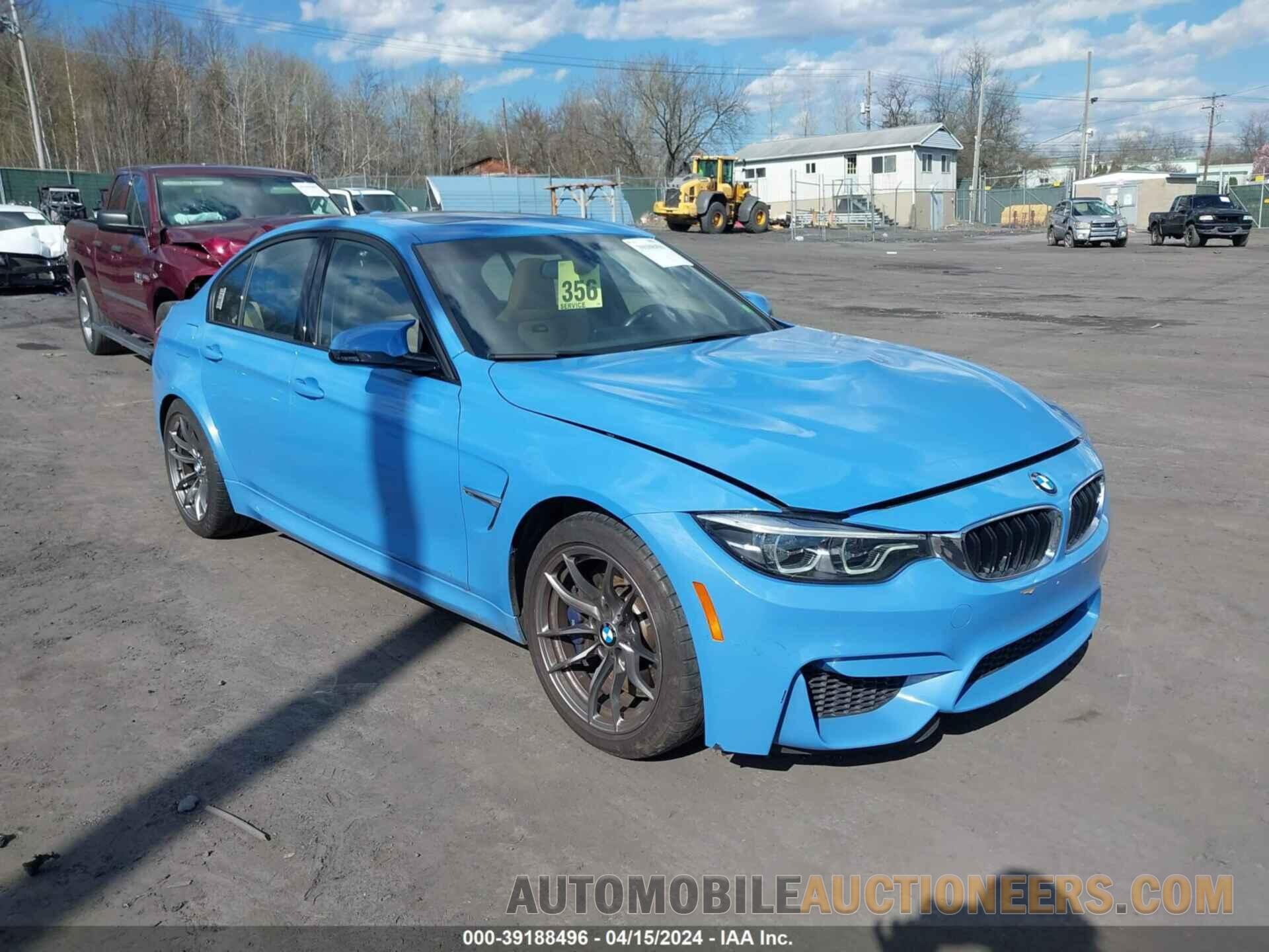 WBS8M9C54J5J78865 BMW M3 2018