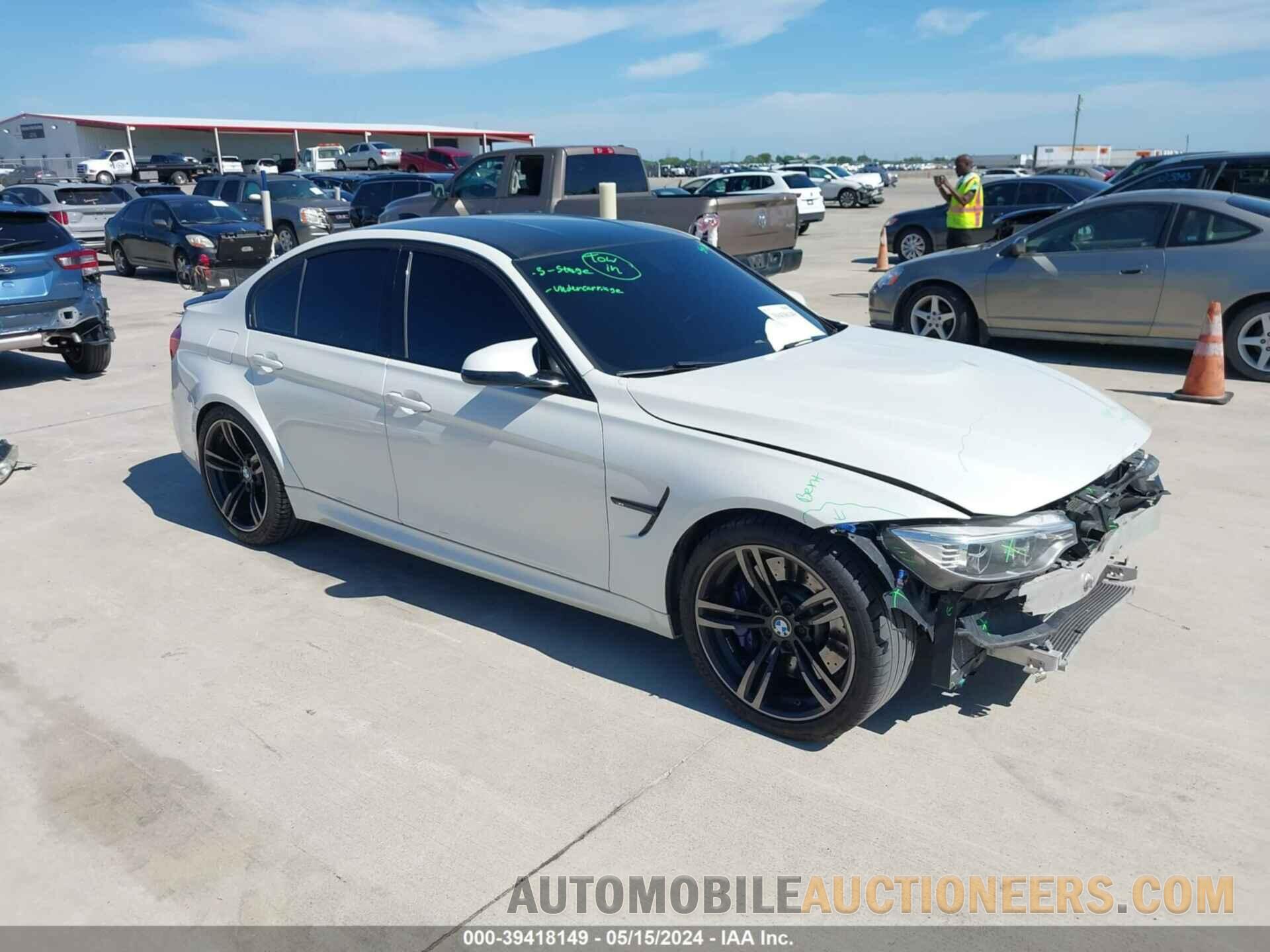 WBS8M9C55G5D31412 BMW M3 2016