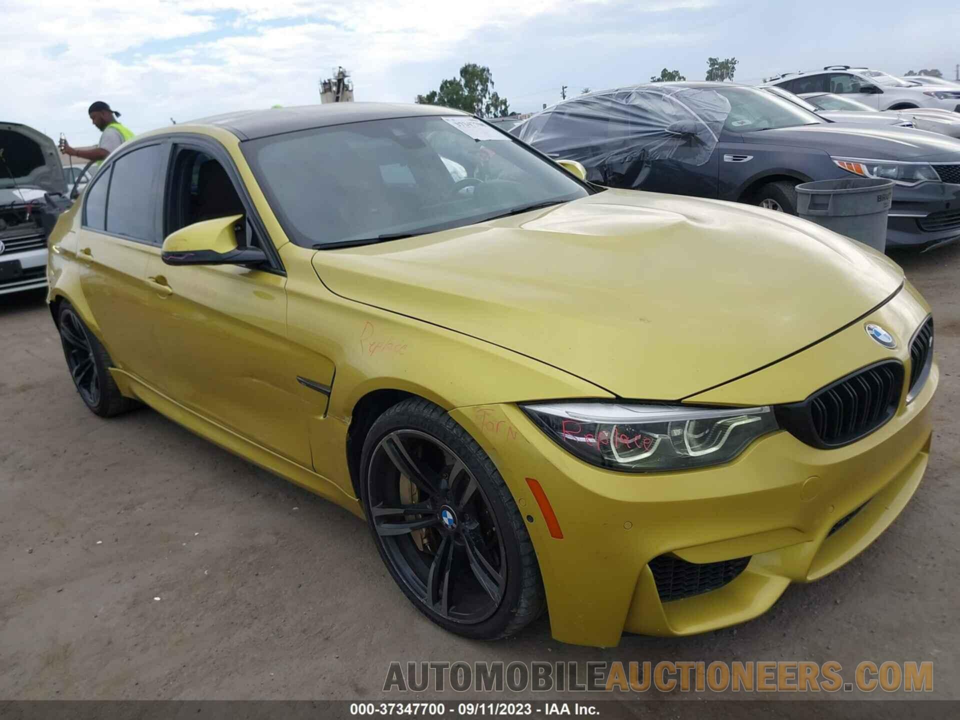 WBS8M9C55J5K98657 BMW M3 2018