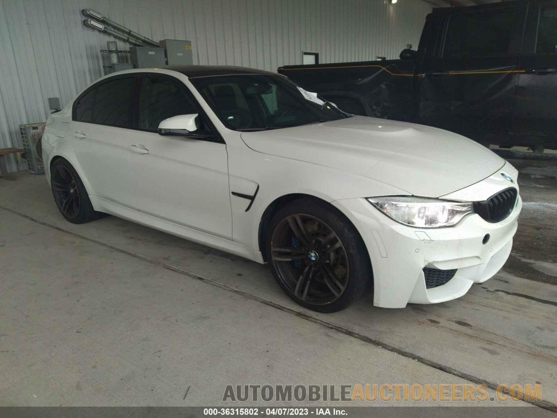 WBS8M9C56G5D31032 BMW M3 2016