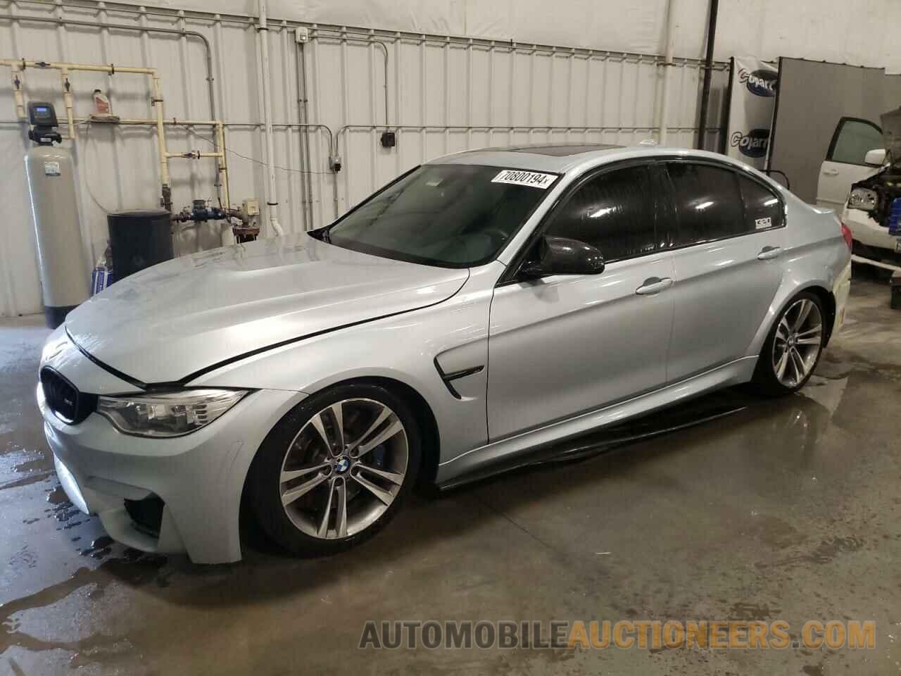 WBS8M9C56G5E68682 BMW M3 2016