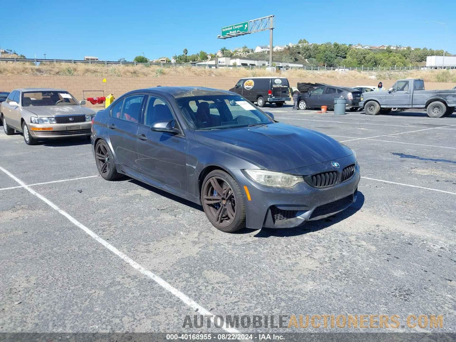 WBS8M9C56GP966706 BMW M3 2016