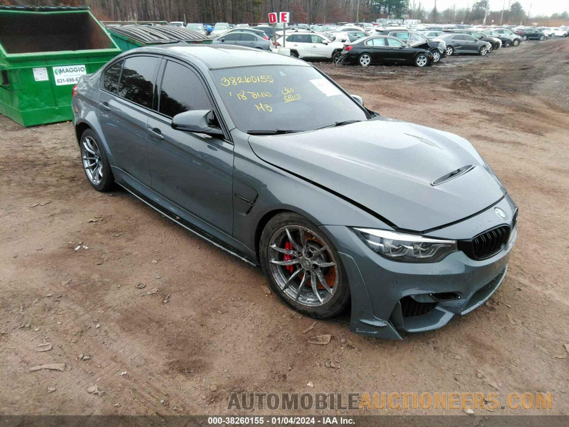 WBS8M9C57J5K99308 BMW M3 2018