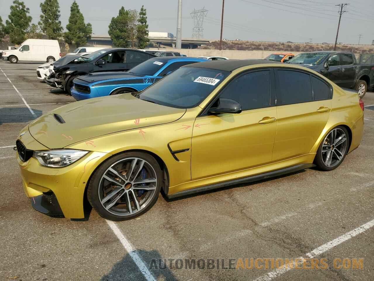 WBS8M9C58G5E68344 BMW M3 2016