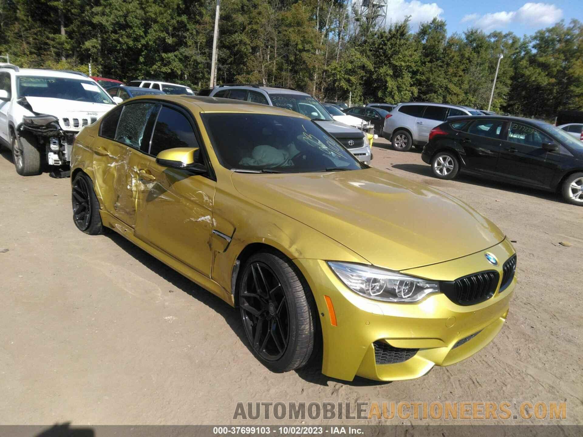 WBS8M9C58G5E68411 BMW M3 2016