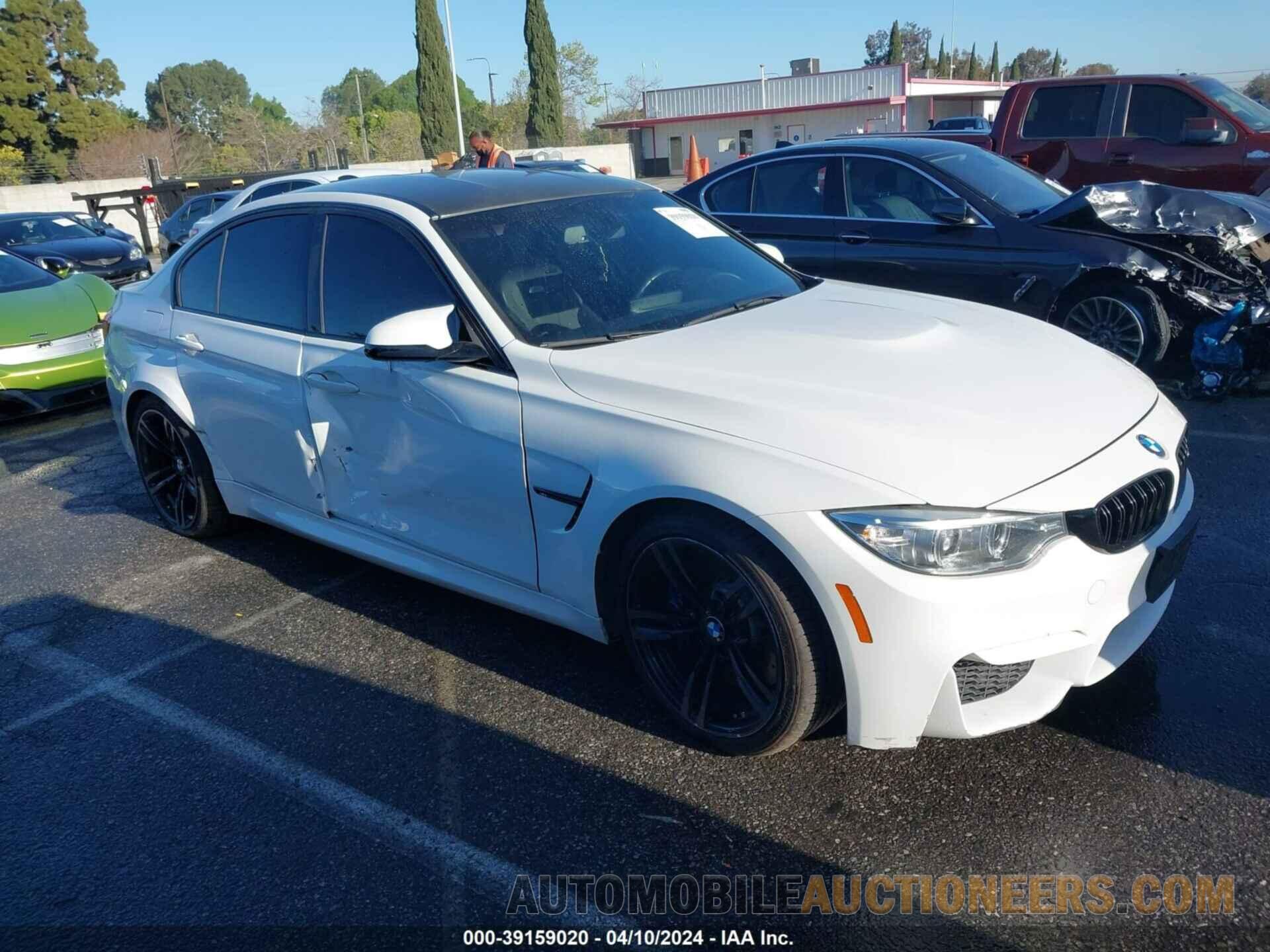 WBS8M9C5XH5G84391 BMW M3 2017