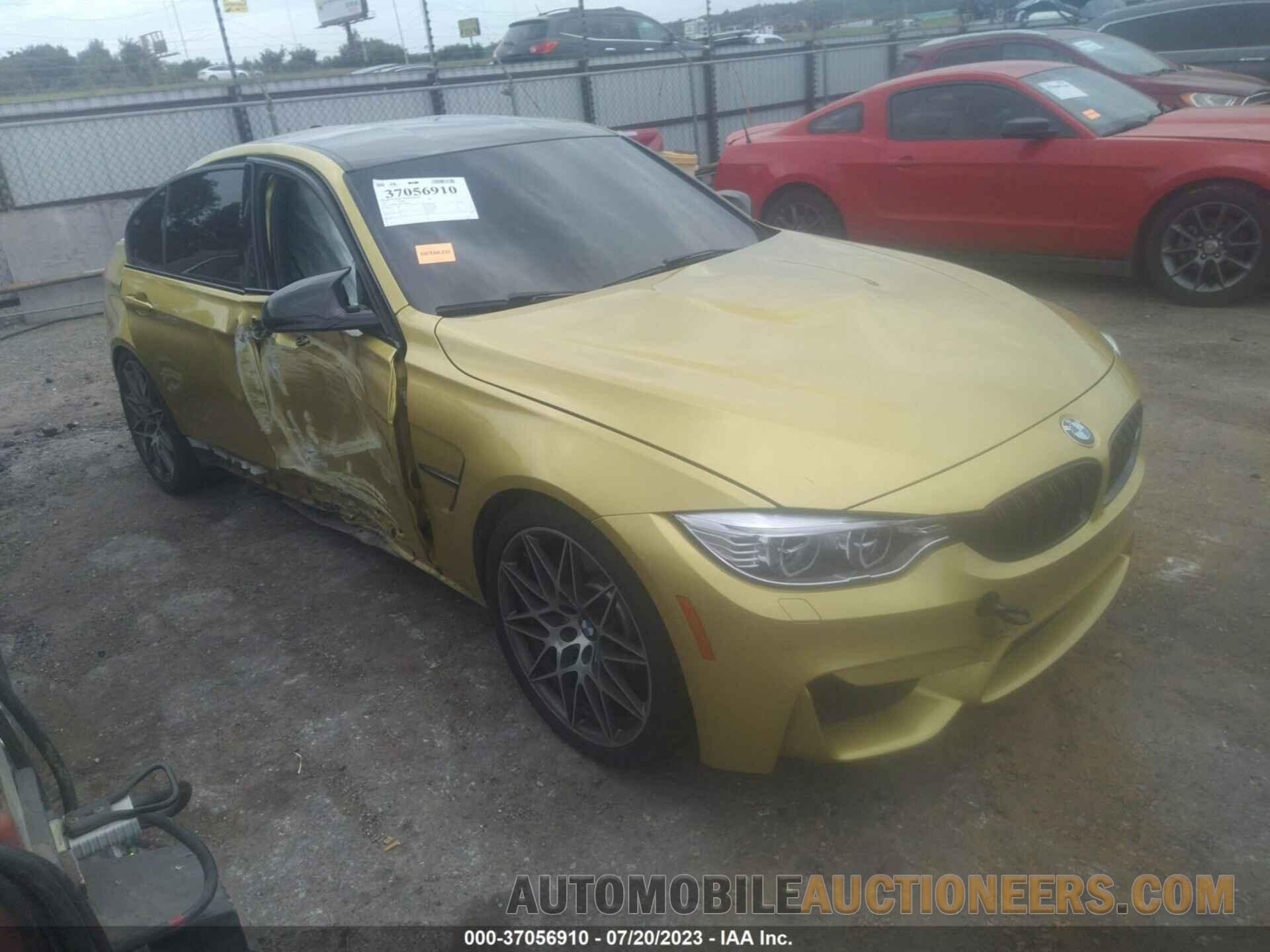 WBS8M9C5XH5G84455 BMW M3 2017