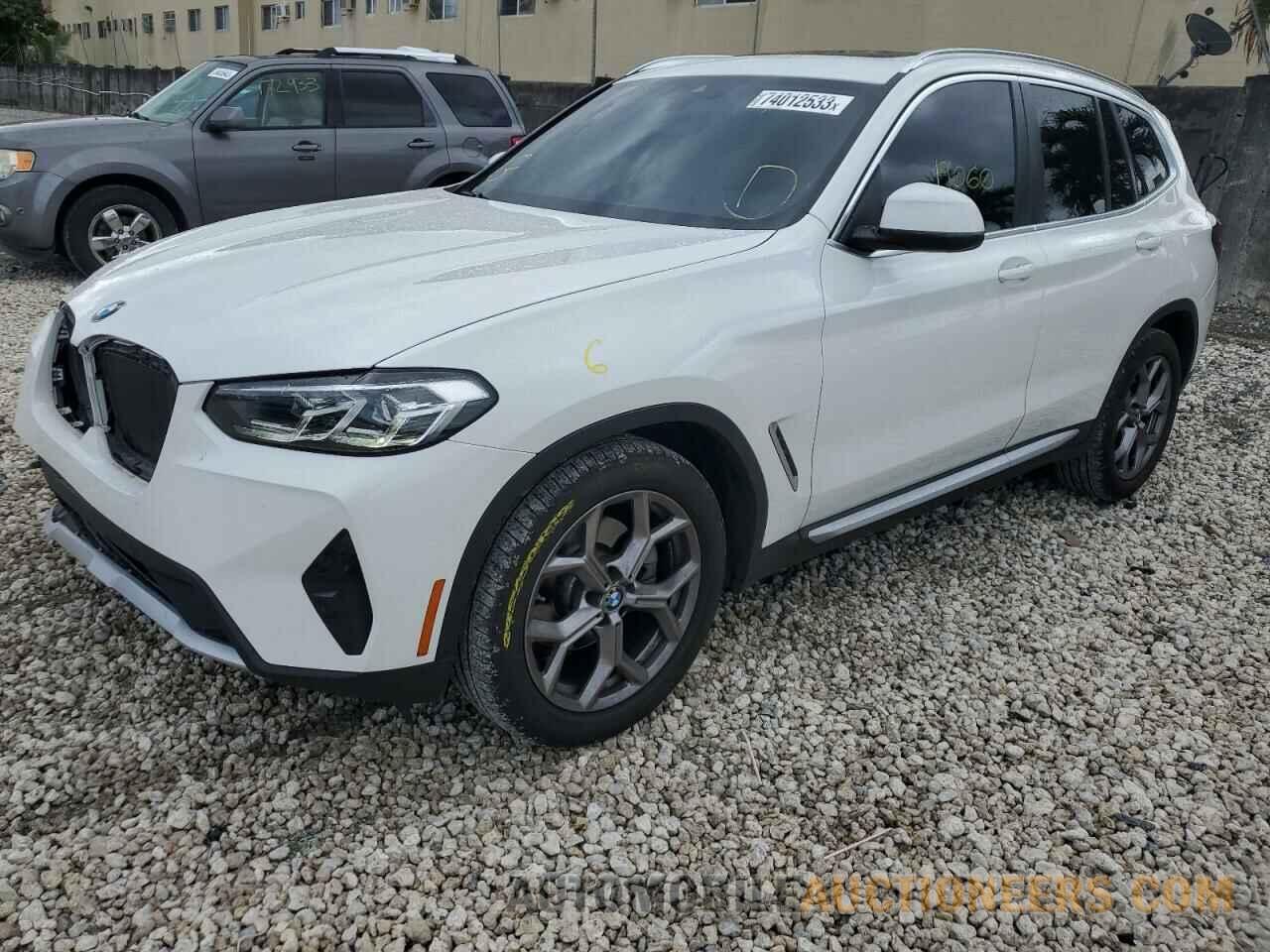 WBX47DP07NN174686 BMW X3 2022