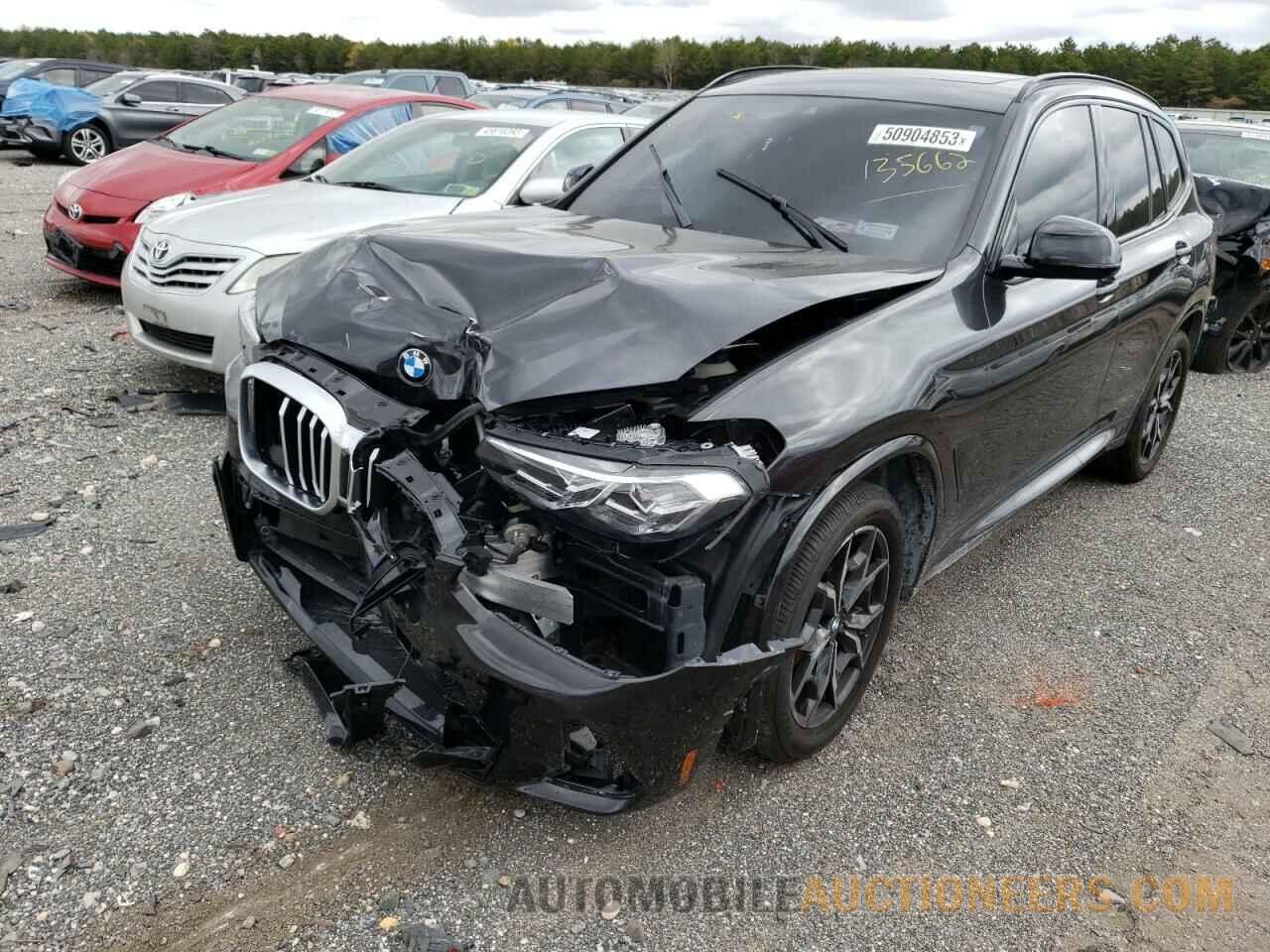 WBX57DP01NN135662 BMW X3 2022