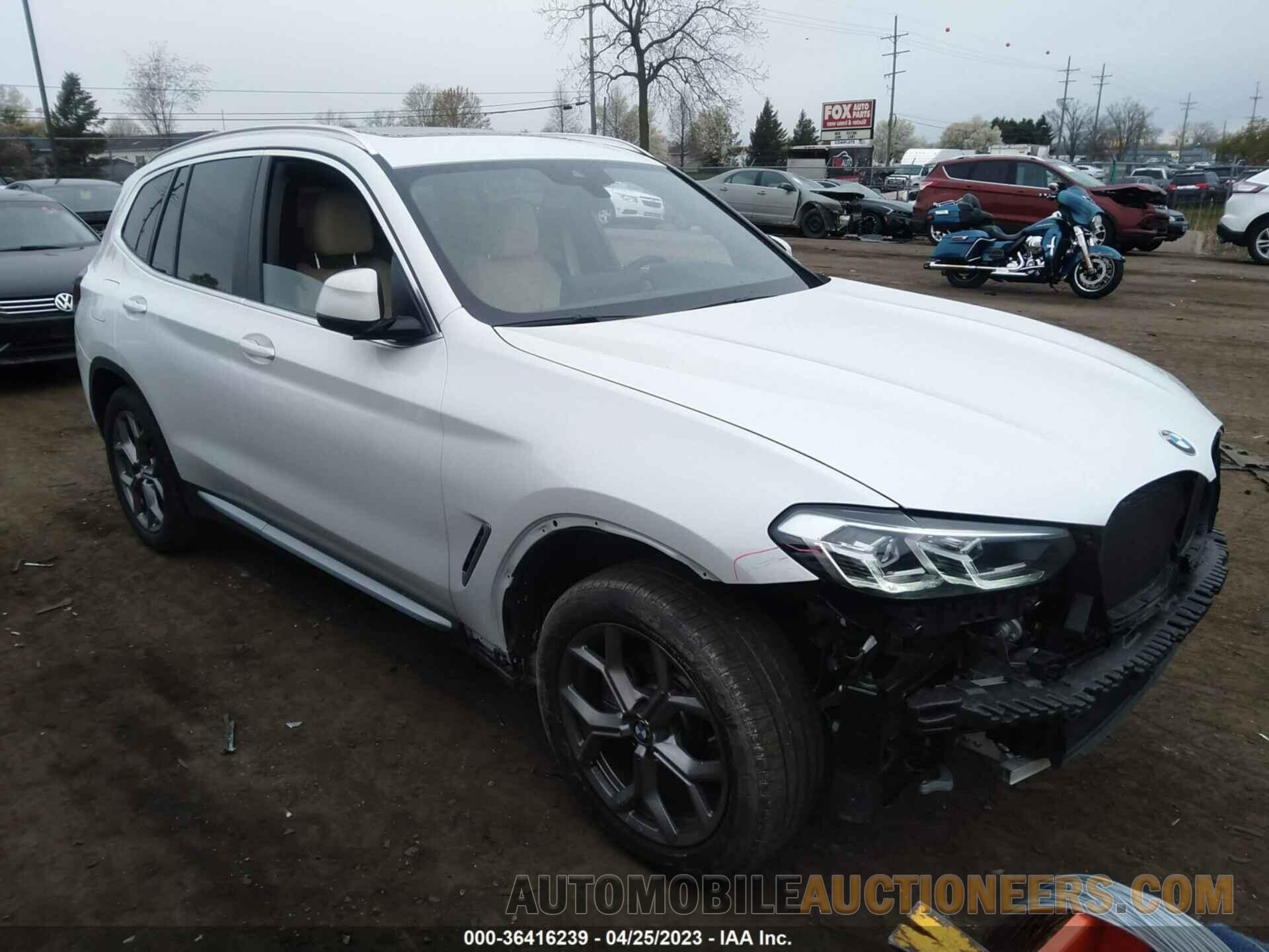 WBX57DP01NN176504 BMW X3 2022