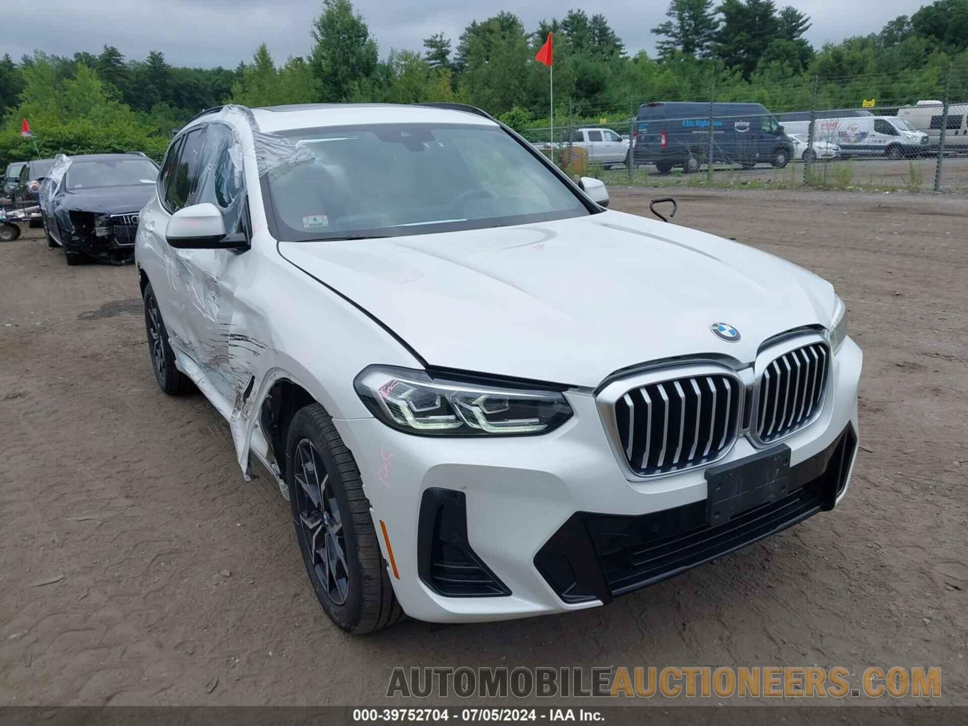 WBX57DP02NN155516 BMW X3 2022