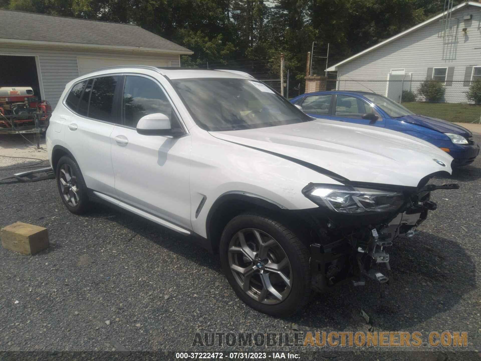 WBX57DP02NN182716 BMW X3 2022