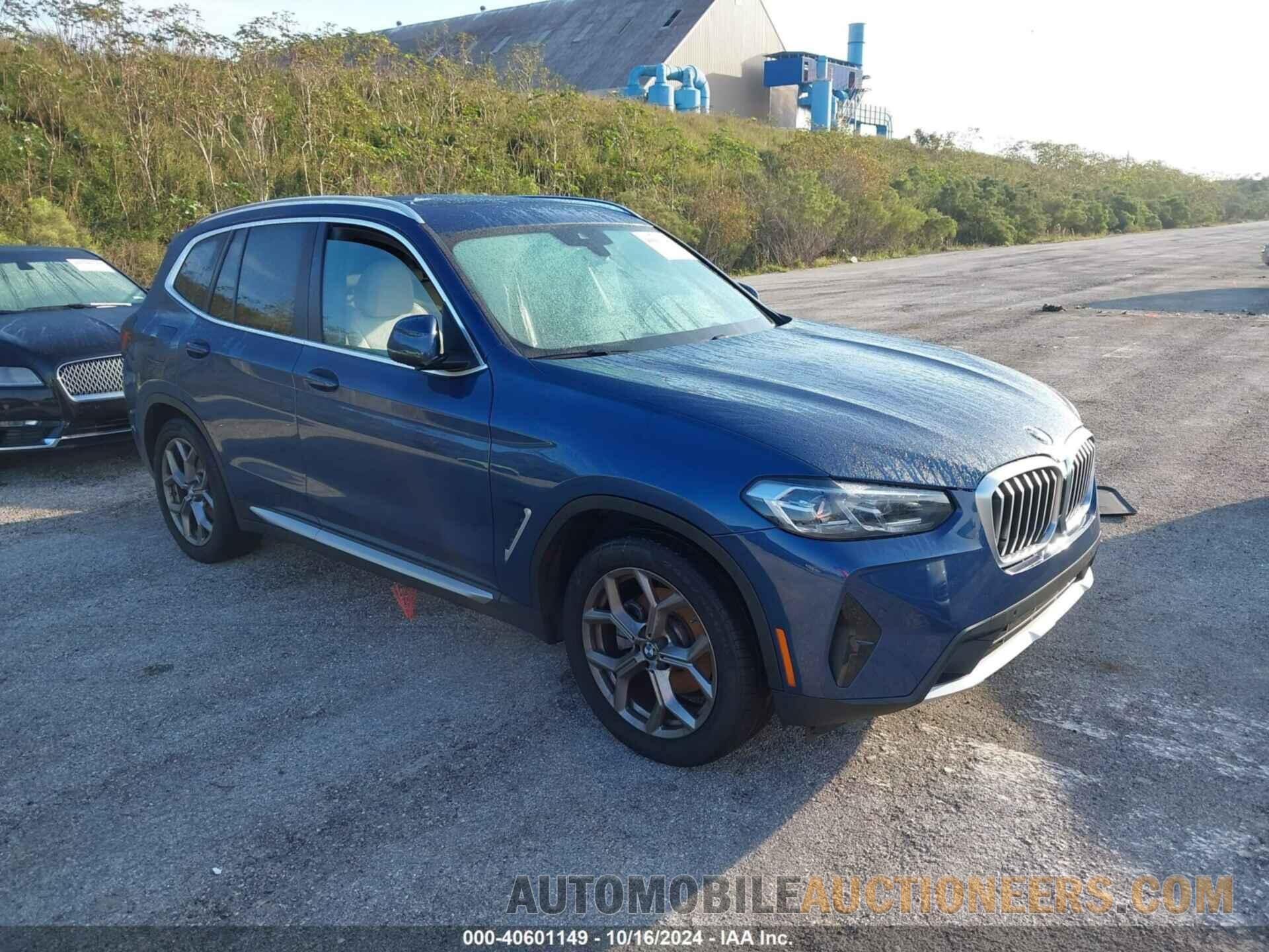 WBX57DP02NN183378 BMW X3 2022