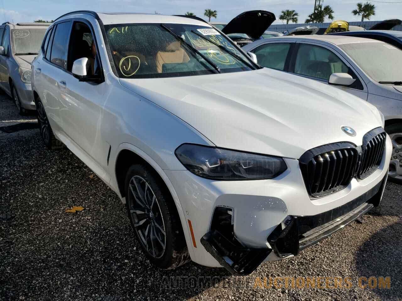 WBX57DP03NN139955 BMW X3 2022