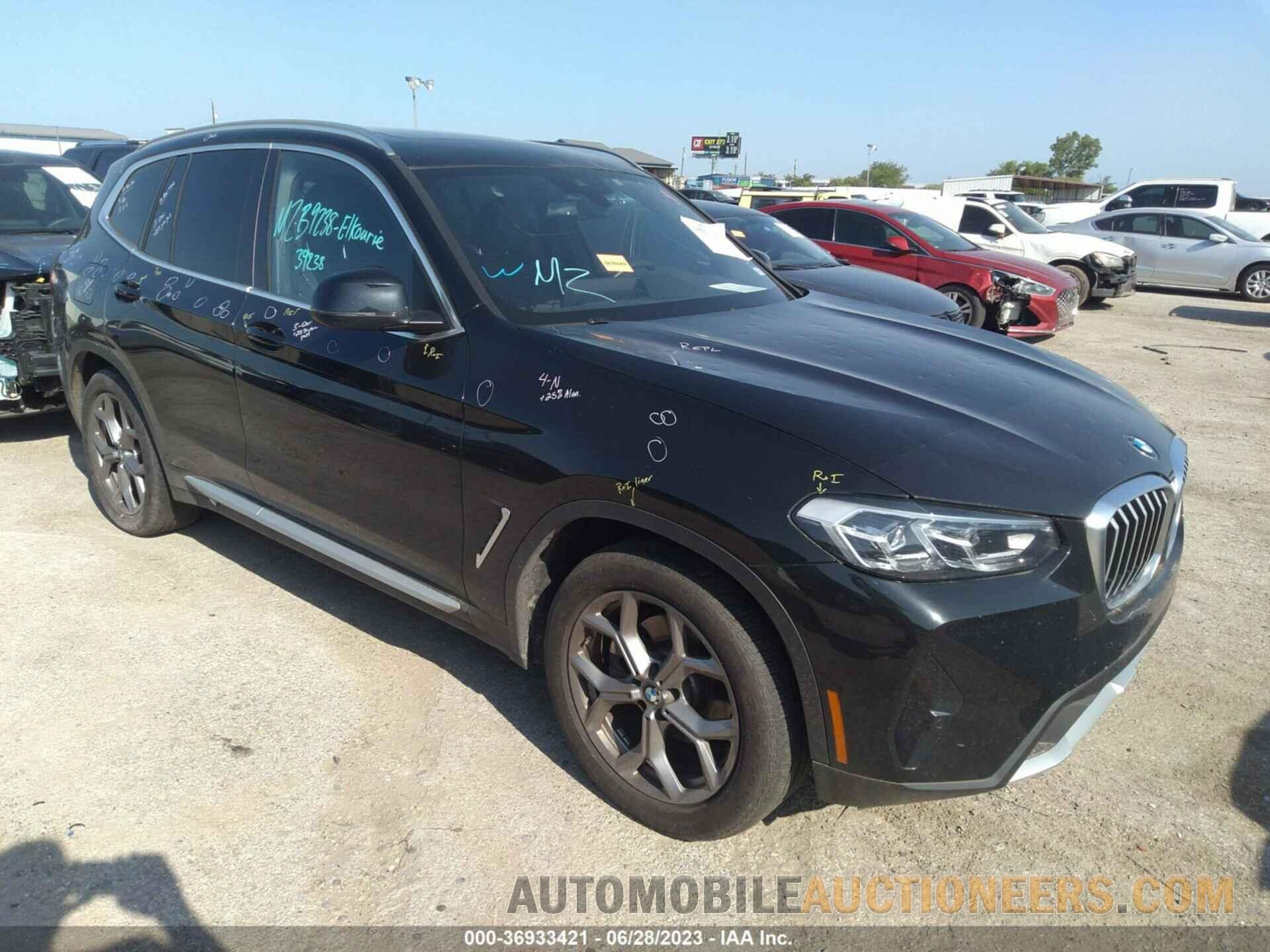 WBX57DP05NN141707 BMW X3 2022