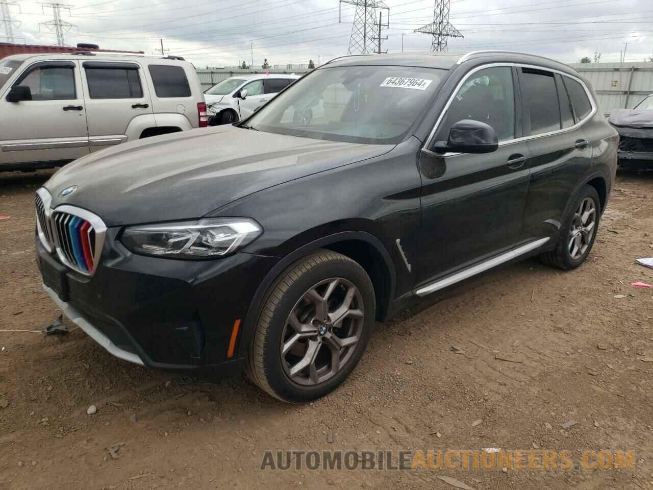 WBX57DP05NN167692 BMW X3 2022