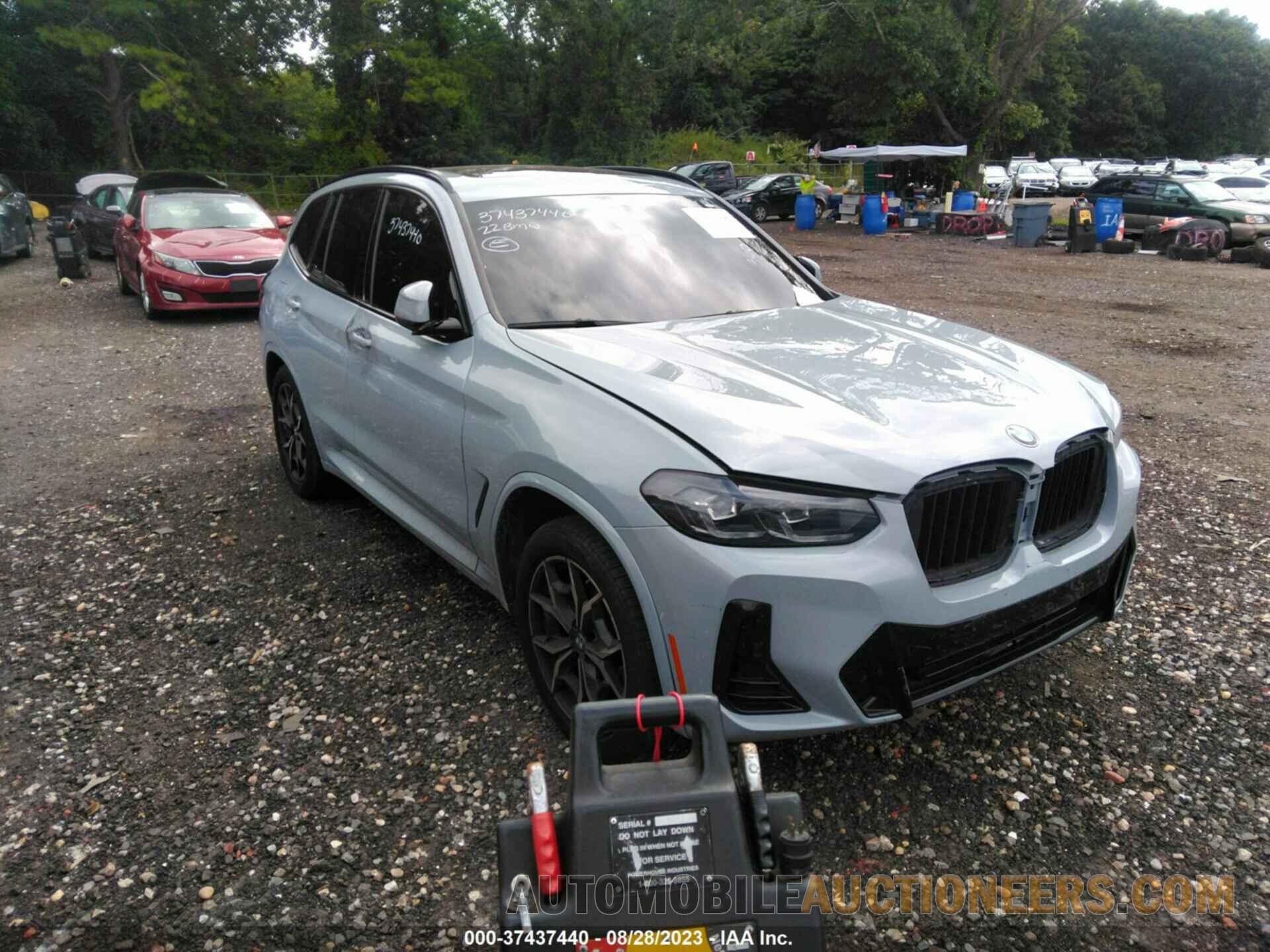 WBX57DP06NN124916 BMW X3 2022