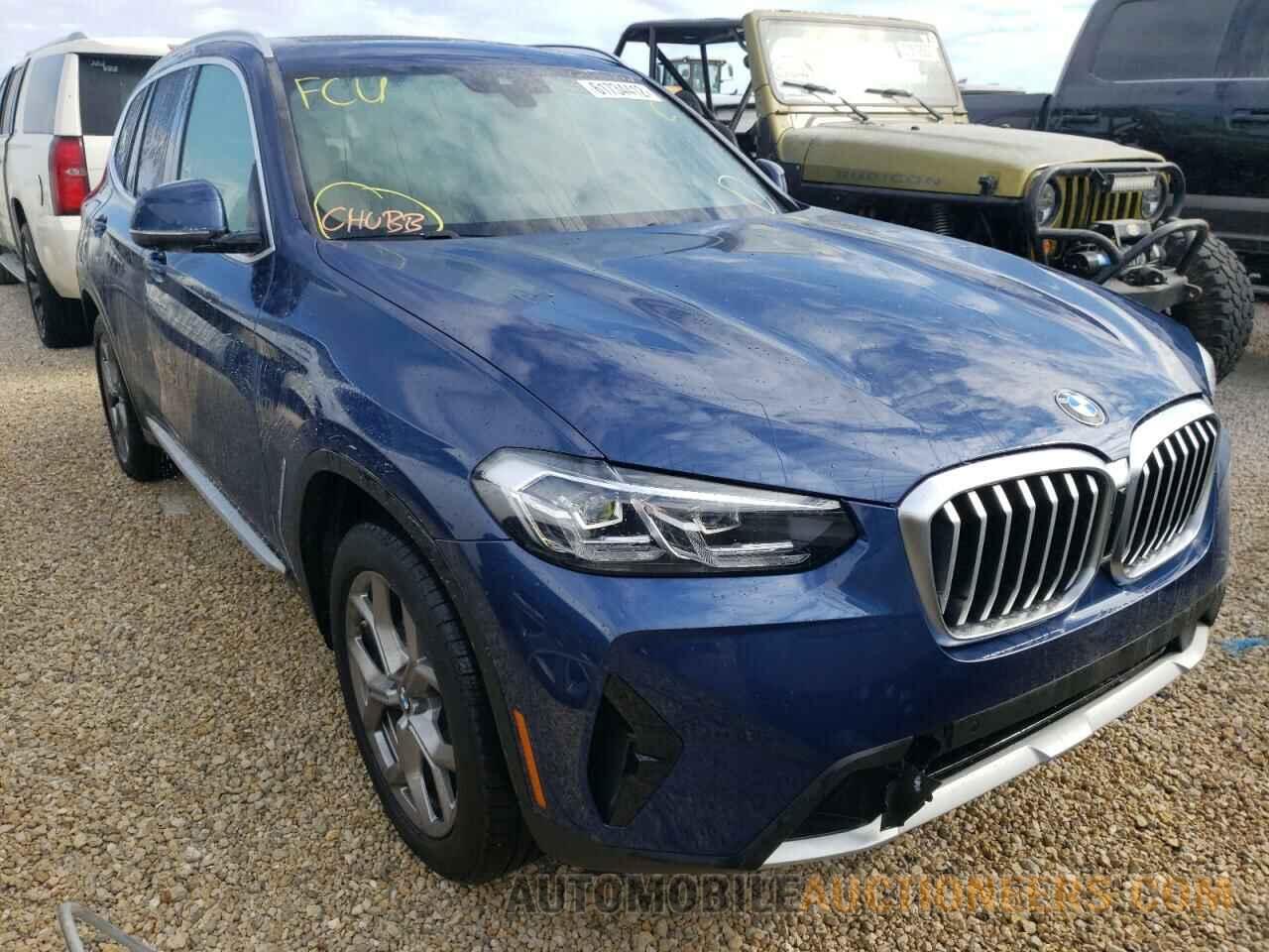 WBX57DP06NN169192 BMW X3 2022