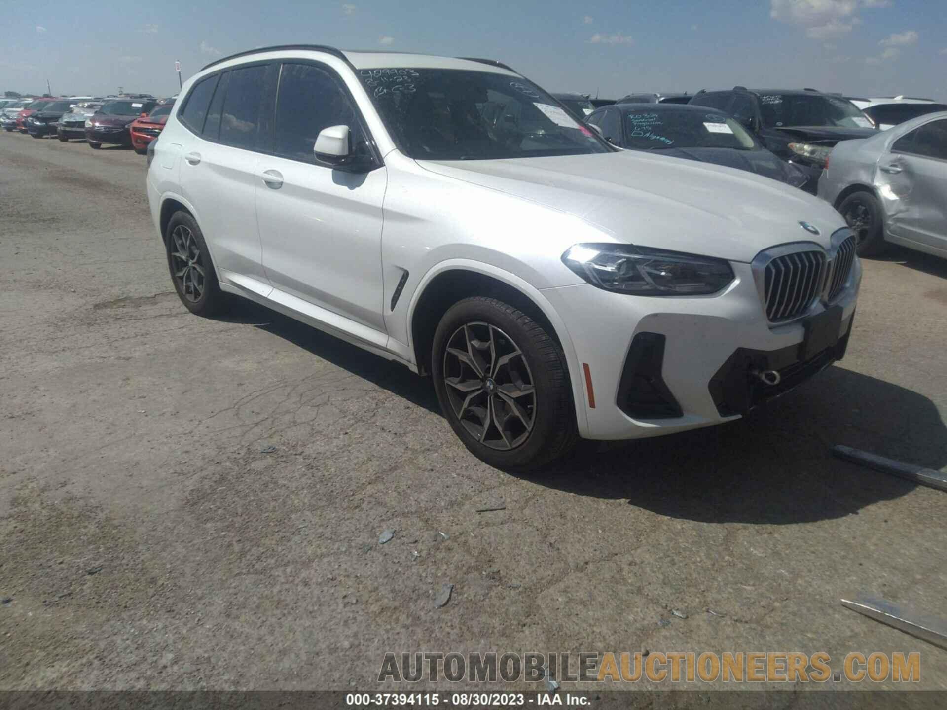 WBX57DP07NN174966 BMW X3 2022