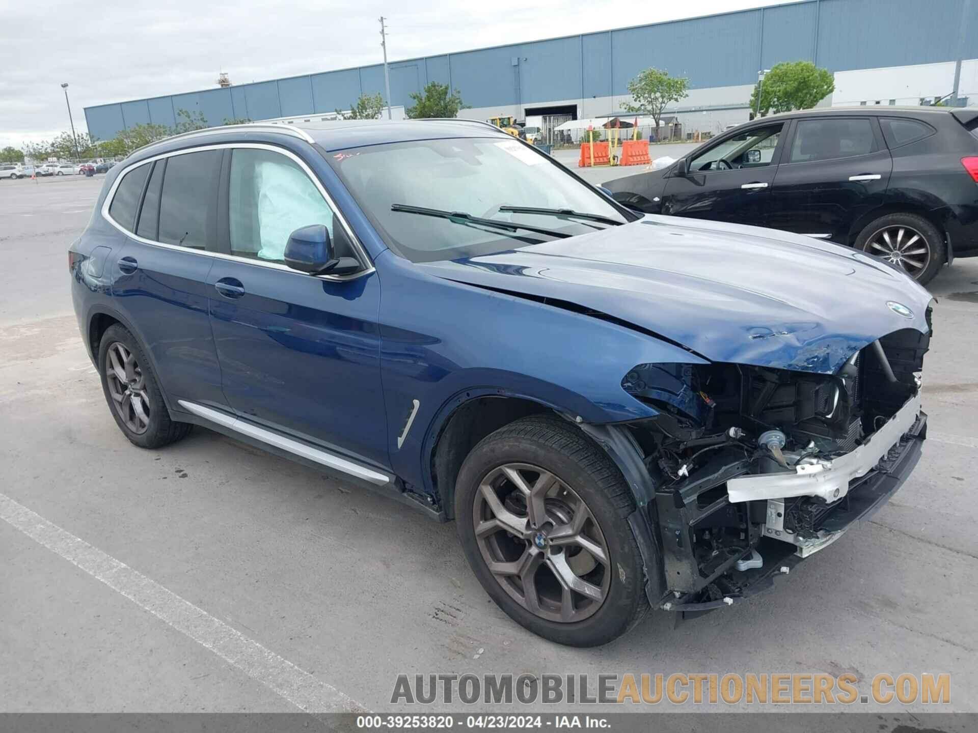 WBX57DP07NN175809 BMW X3 2022