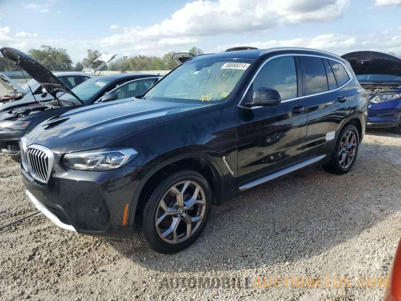 WBX57DP07NN180962 BMW X3 2022