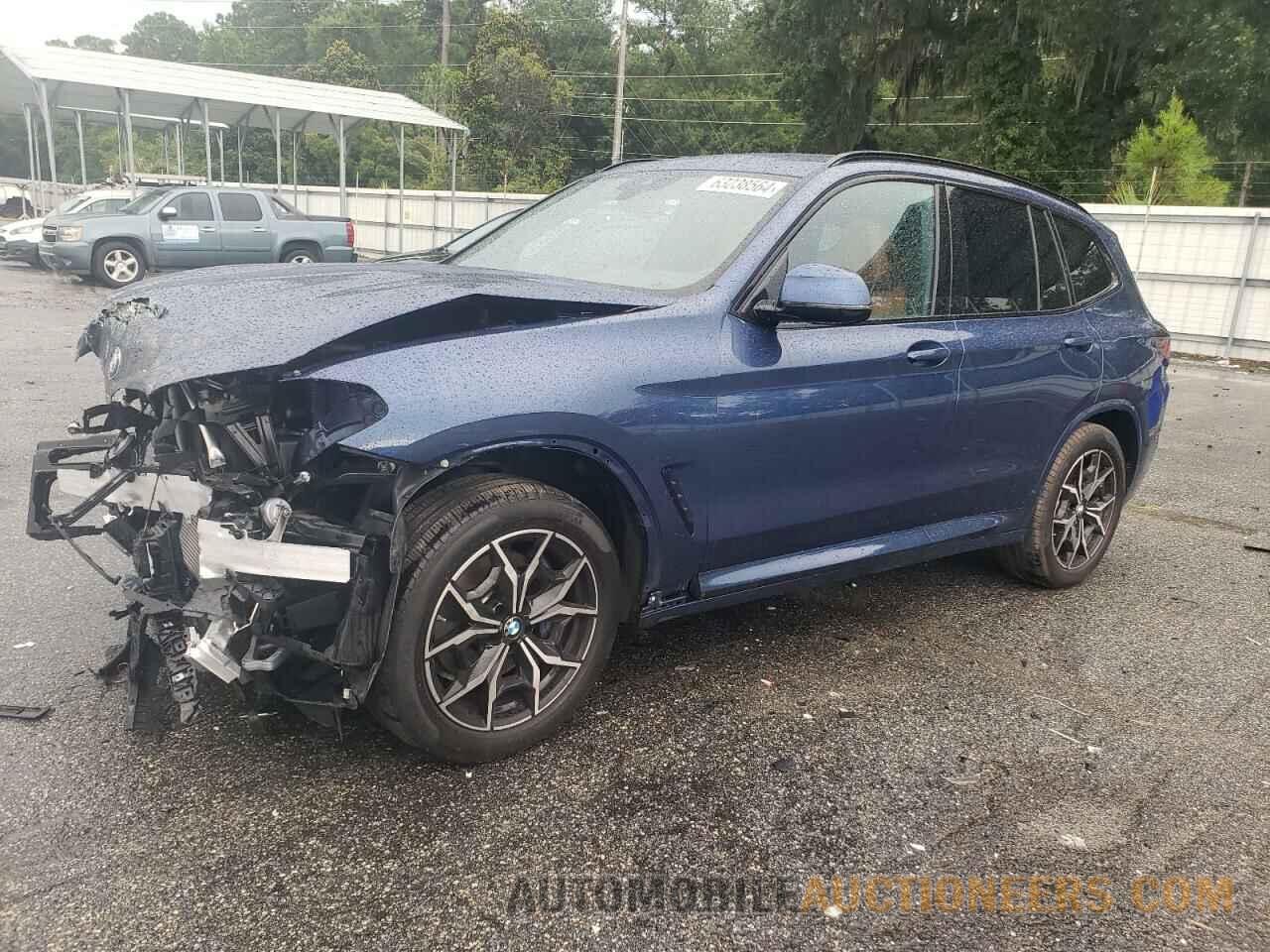 WBX57DP08NN176046 BMW X3 2022