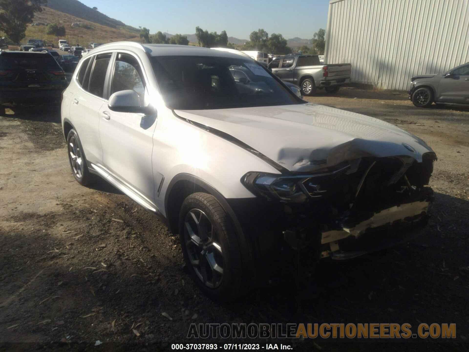 WBX57DP09NN183801 BMW X3 2022