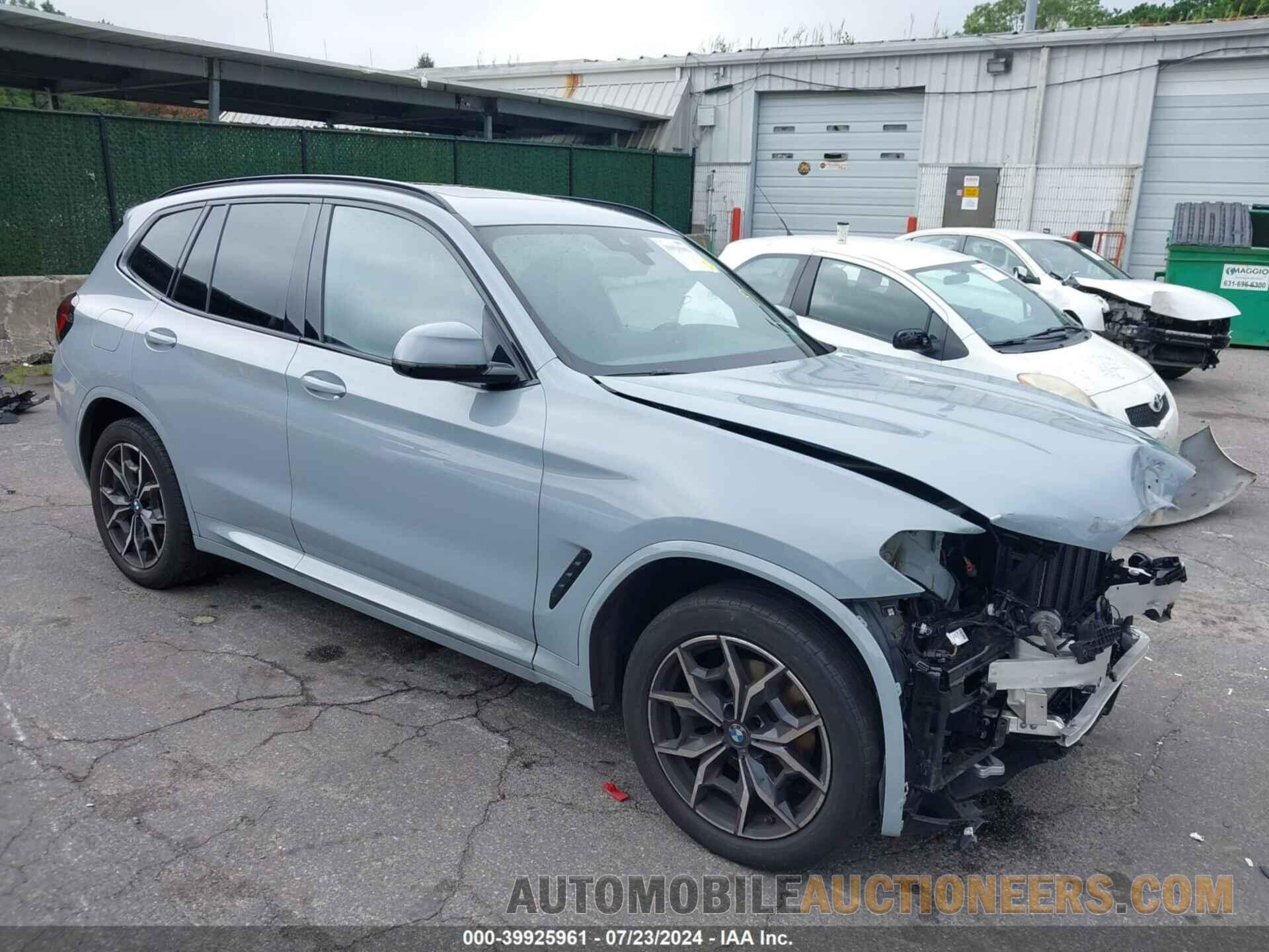 WBX57DP0XNN186416 BMW X3 2022