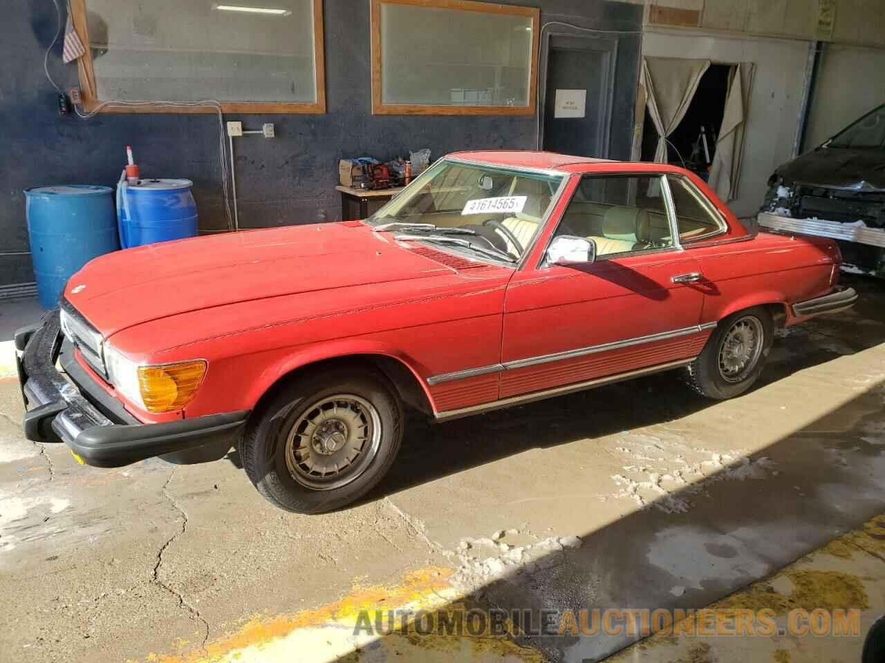 WDBBA45A0BB001850 MERCEDES-BENZ SL-CLASS 1981