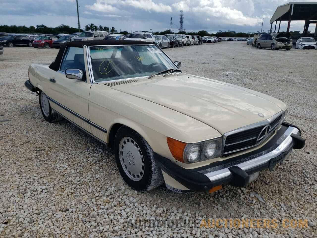 WDBBA48D6JA078572 MERCEDES-BENZ SL-CLASS 1988