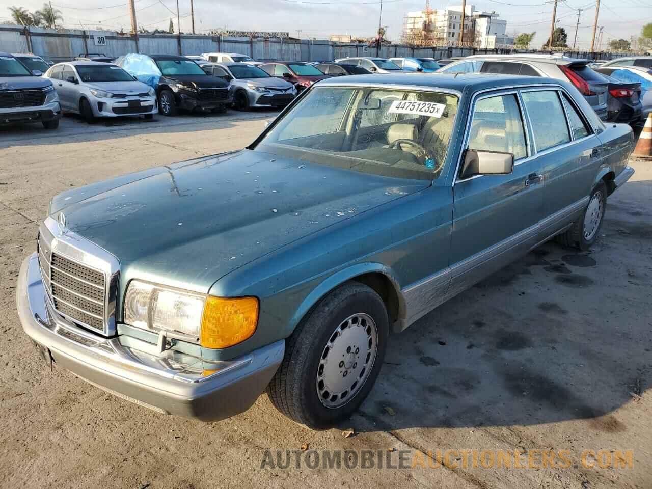 WDBCA35D8GA266392 MERCEDES-BENZ S-CLASS 1986