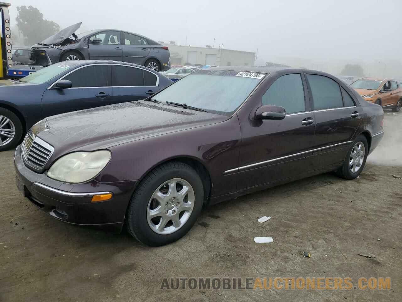 WDBNG70J81A138687 MERCEDES-BENZ S-CLASS 2001