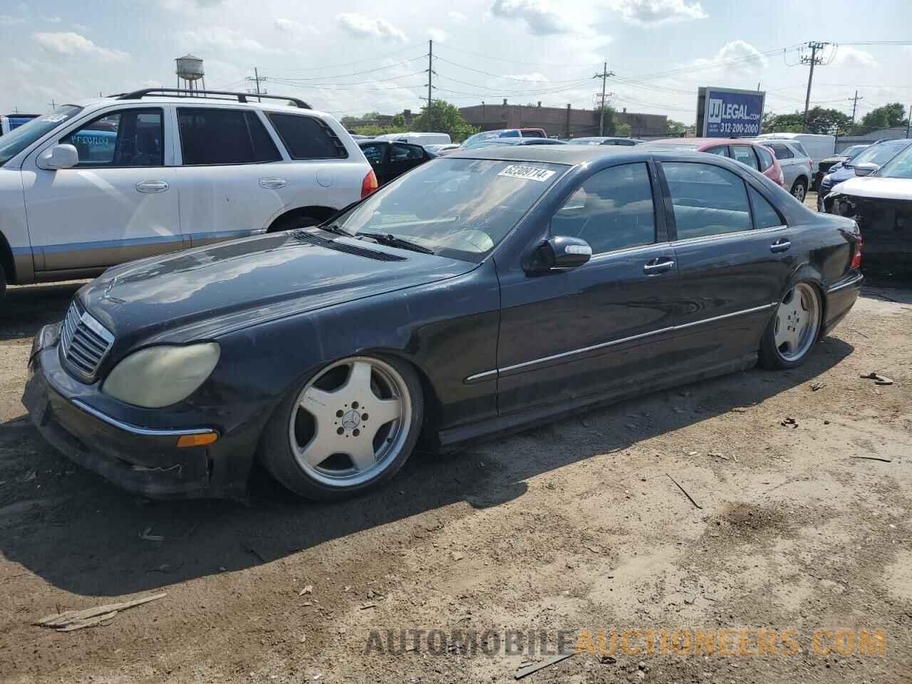 WDBNG70J82A284265 MERCEDES-BENZ S-CLASS 2002