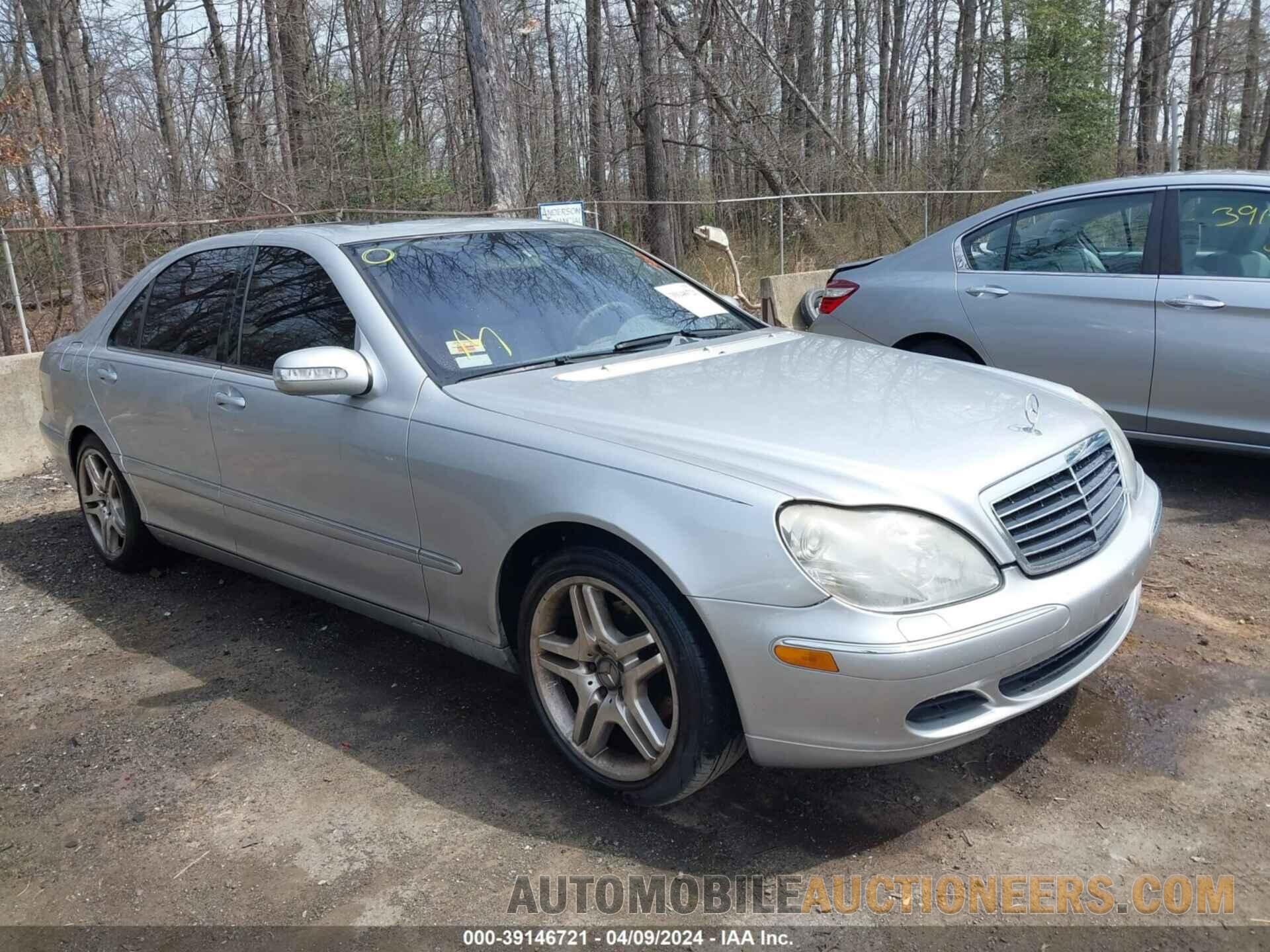 WDBNG75J05A439839 MERCEDES-BENZ S 500 2005