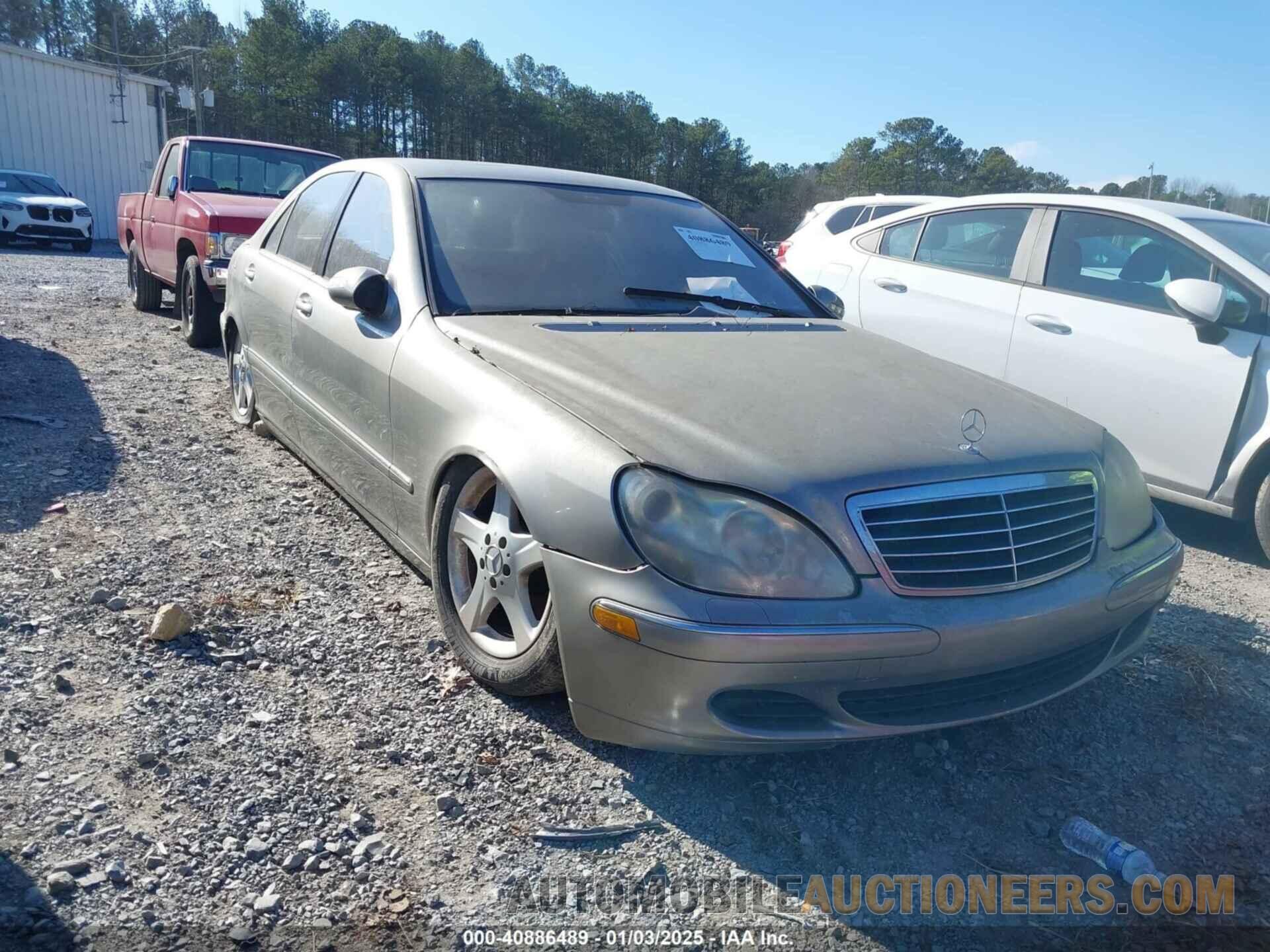 WDBNG75J84A425735 MERCEDES-BENZ S 500 2004