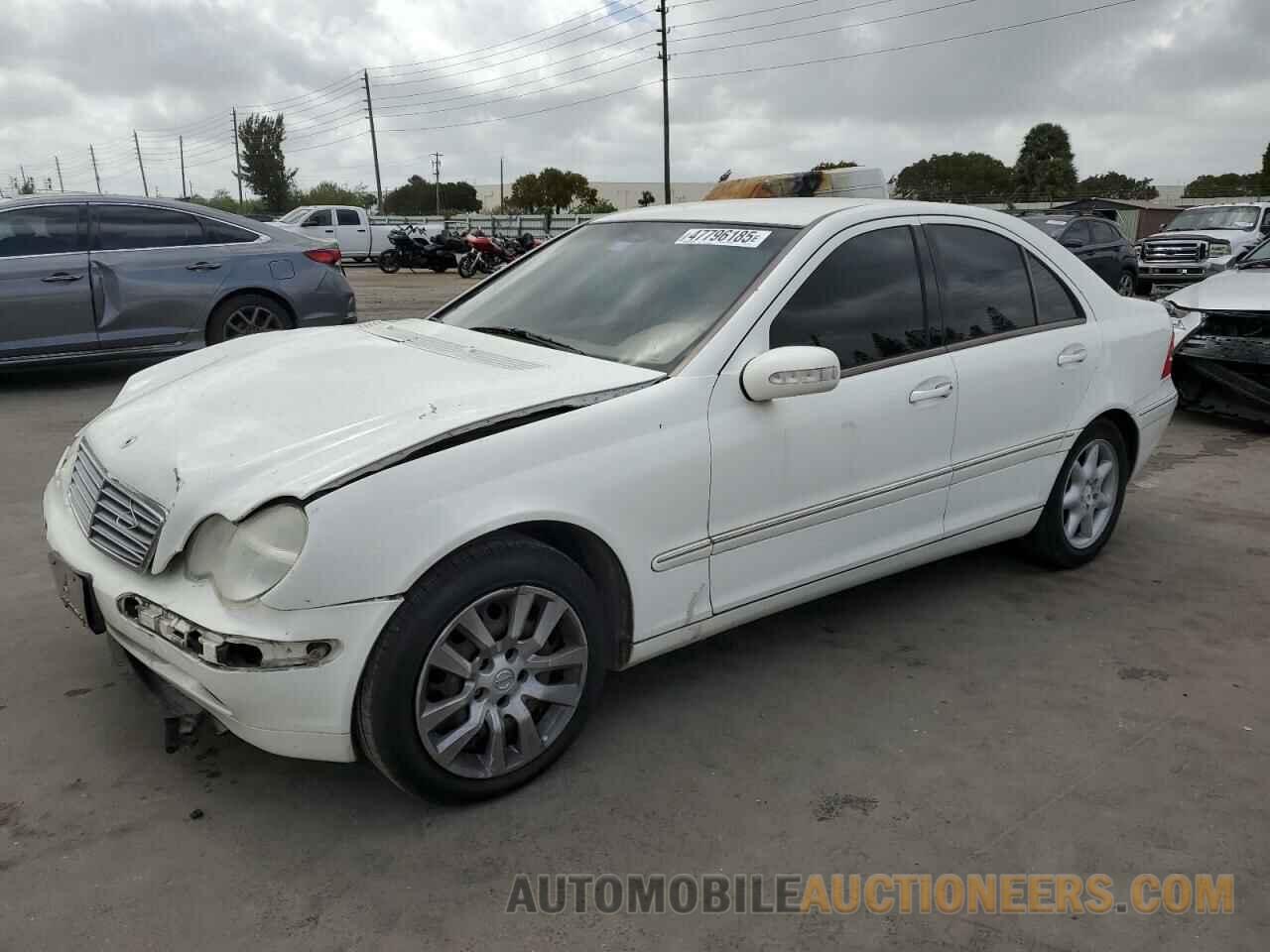 WDBRF61J32F158542 MERCEDES-BENZ C-CLASS 2002