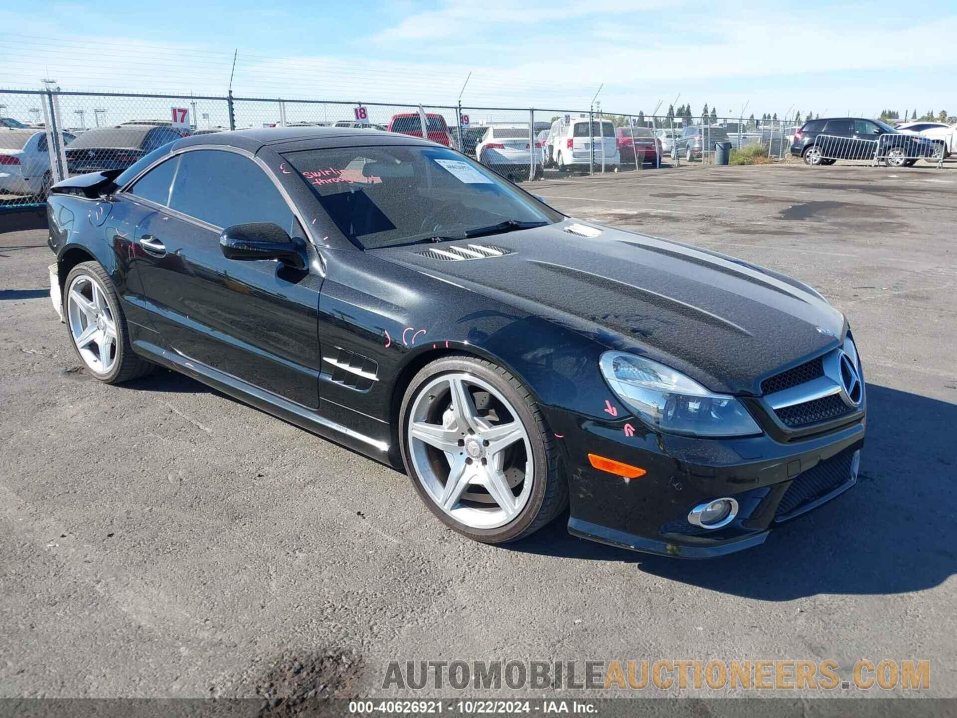 WDBSK7BA5CF169397 MERCEDES-BENZ SL 550 2012