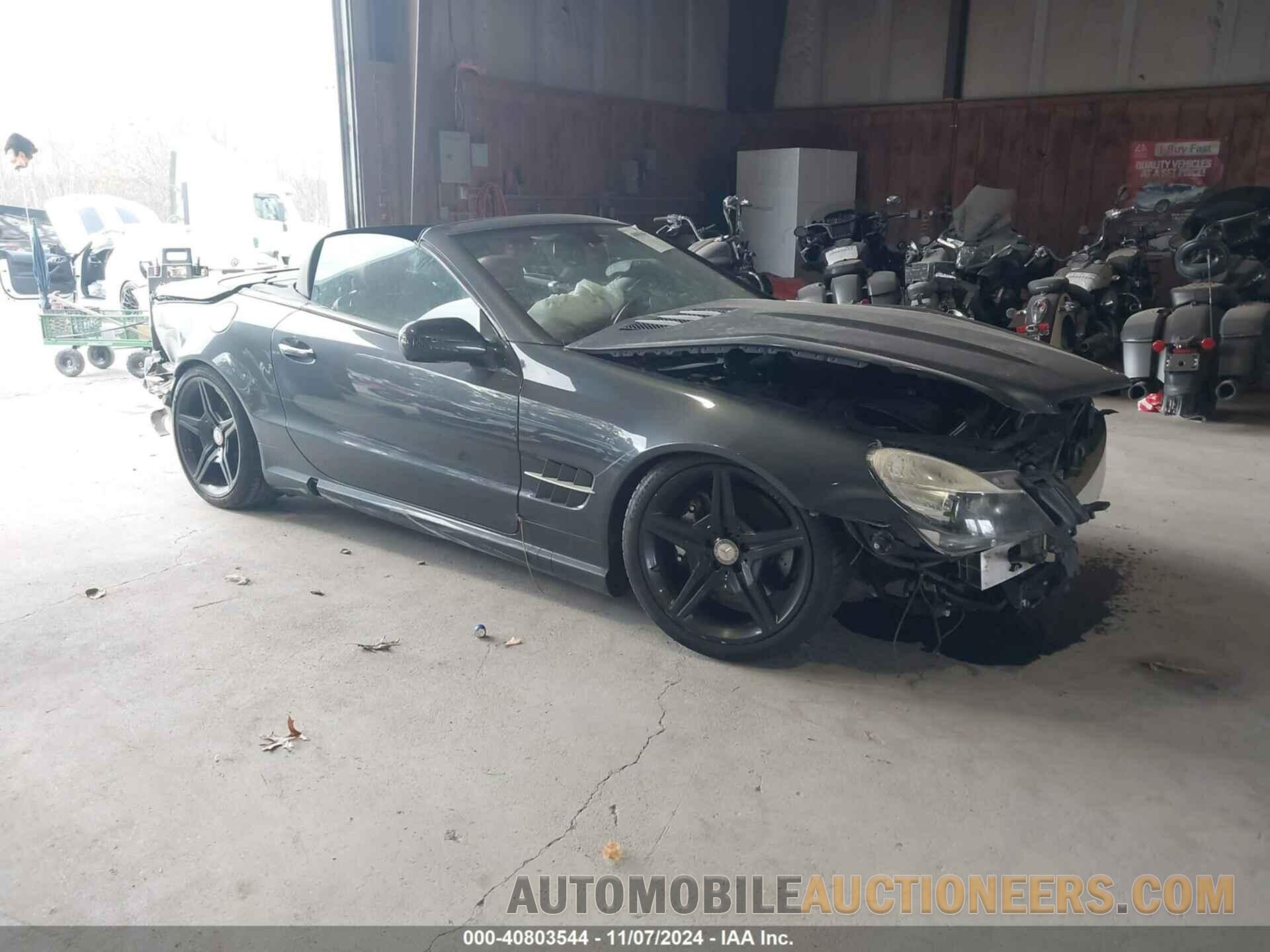 WDBSK7BAXBF163576 MERCEDES-BENZ SL 550 2011