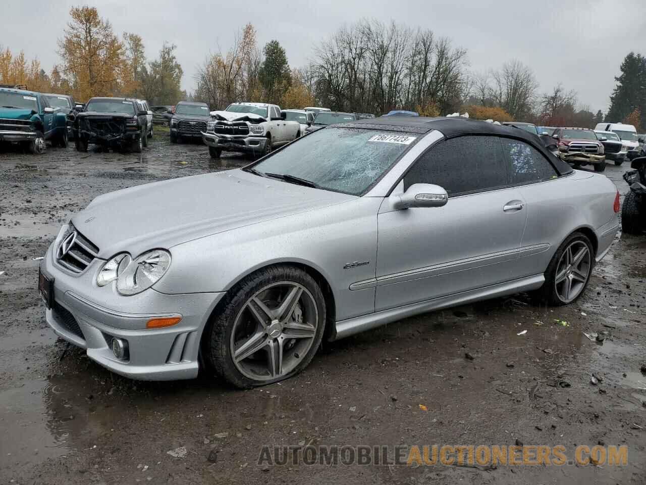 WDBTK77G77T075823 MERCEDES-BENZ CLK-CLASS 2007