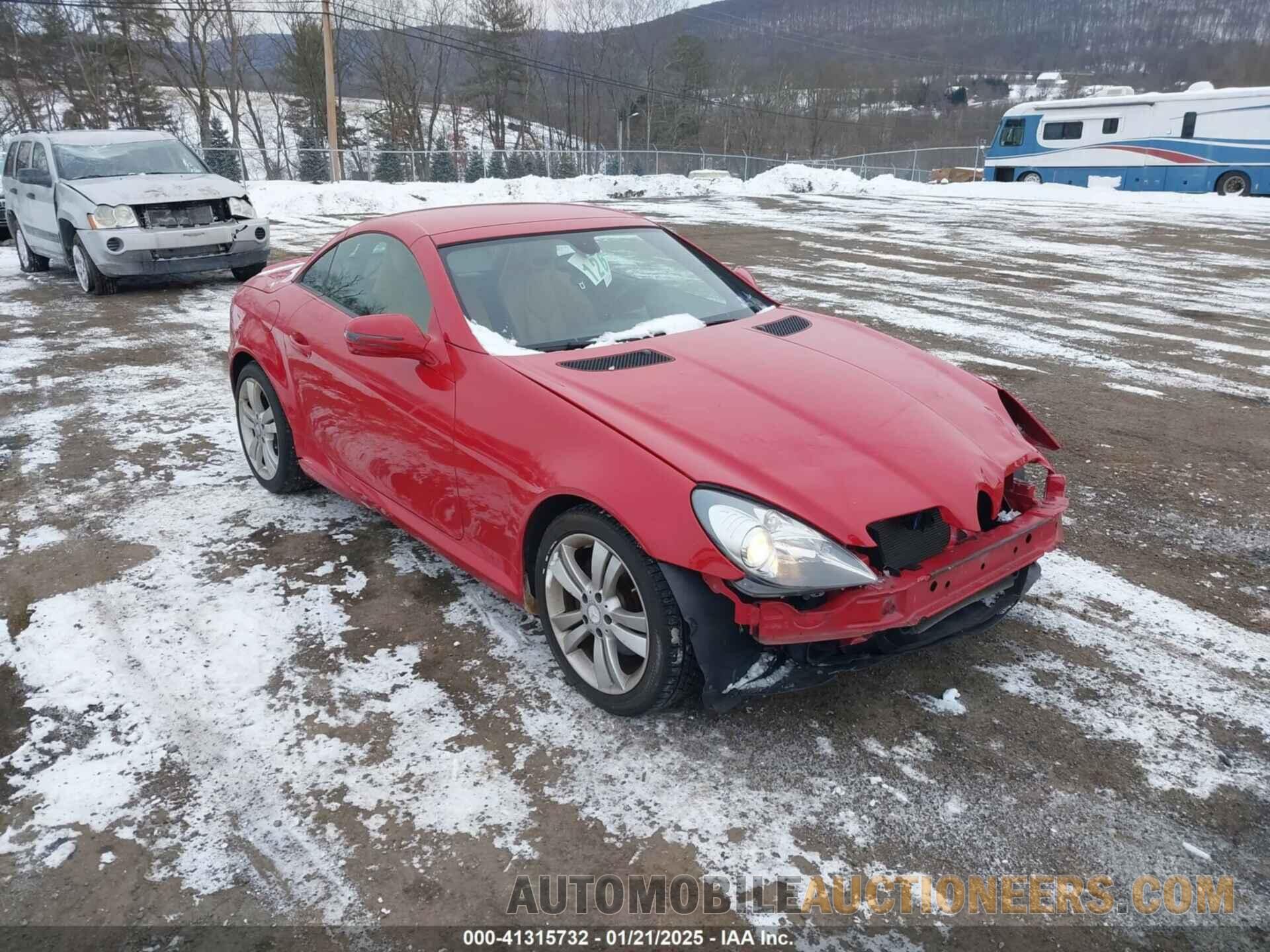 WDBWK5EA5BF235754 MERCEDES-BENZ SLK 300 2011