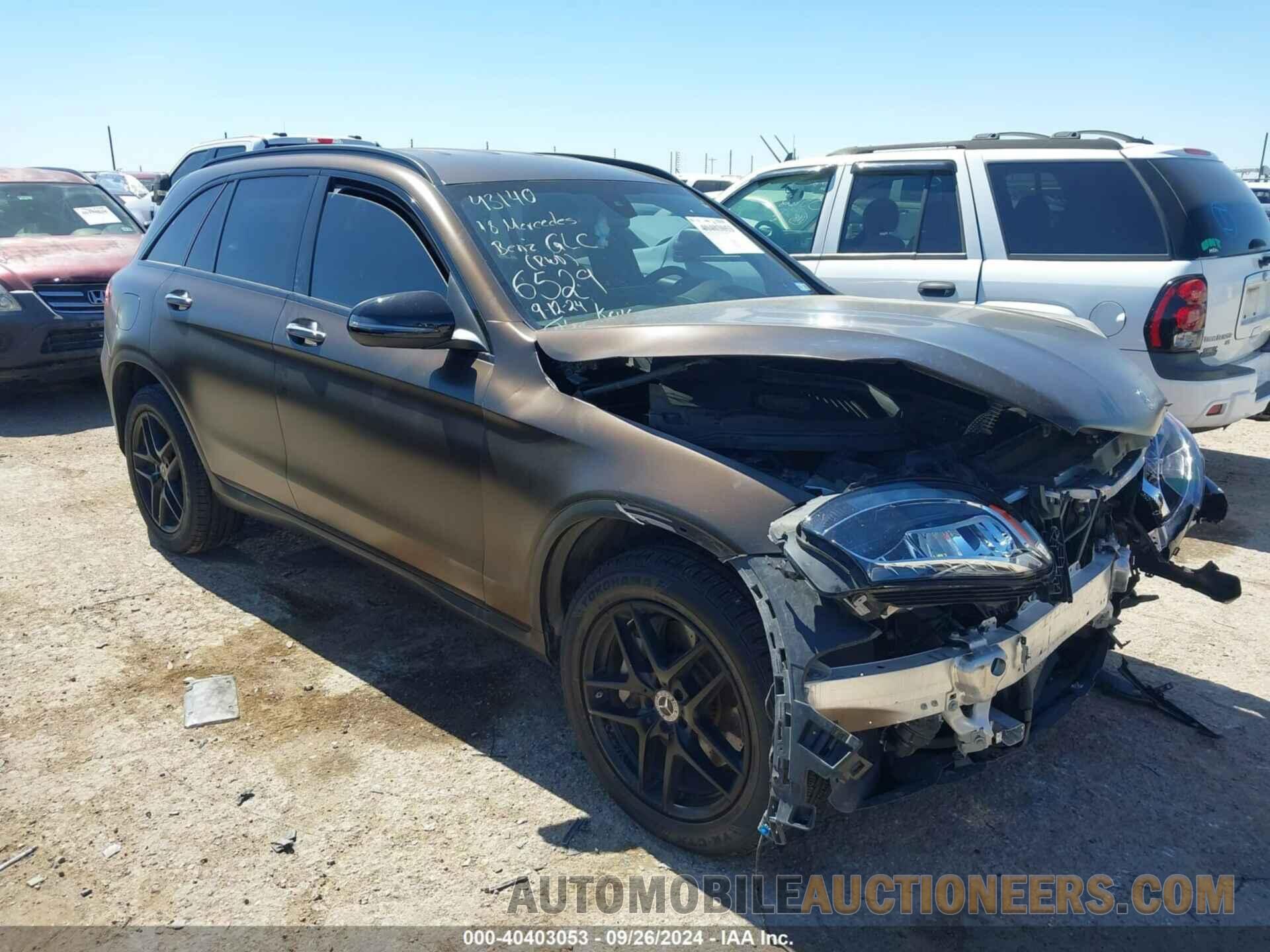 WDC0G4JB3JF296529 MERCEDES-BENZ GLC 2018