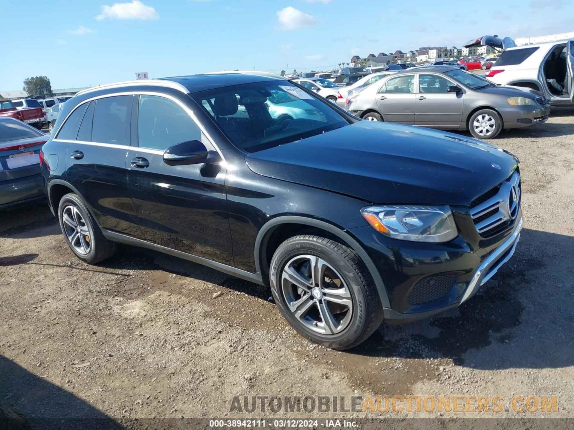 WDC0G4JB5GF111650 MERCEDES-BENZ GLC 300 2016