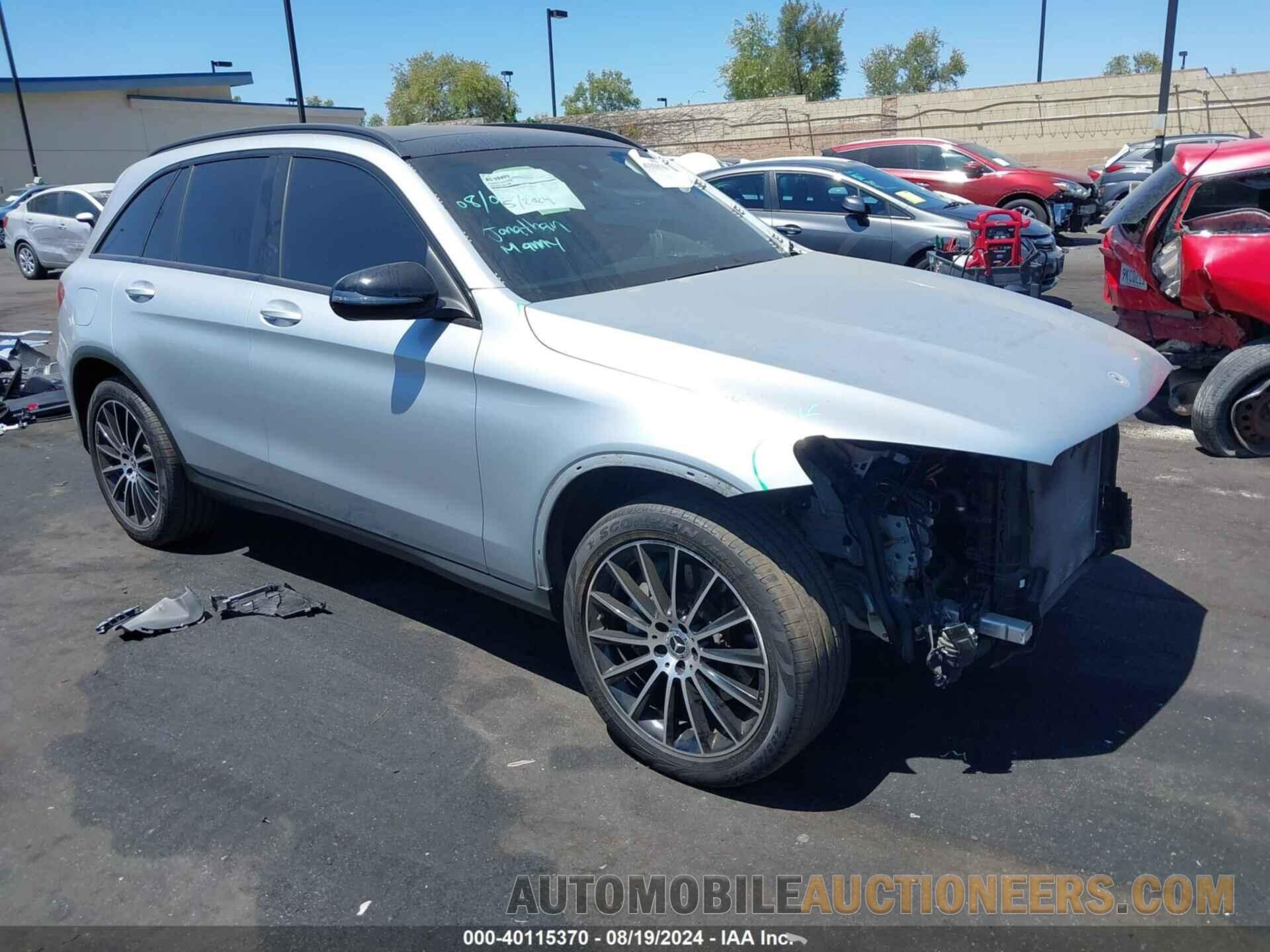 WDC0G4JB5KV173449 MERCEDES-BENZ GLC 300 2019