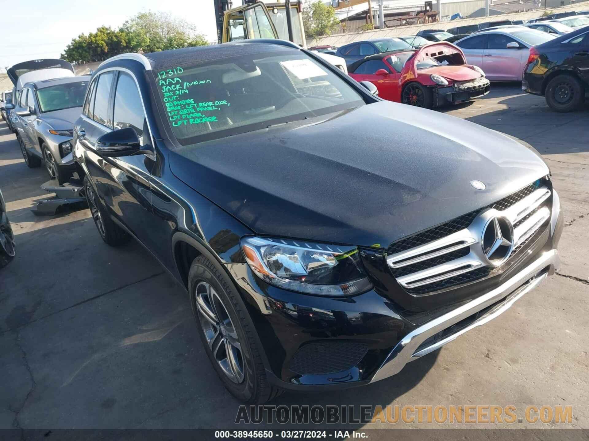 WDC0G4JB6GF113505 MERCEDES-BENZ GLC 300 2016