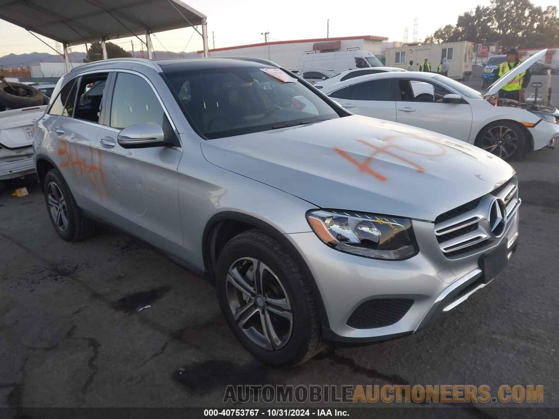 WDC0G4JB6HF169039 MERCEDES-BENZ GLC 300 2017