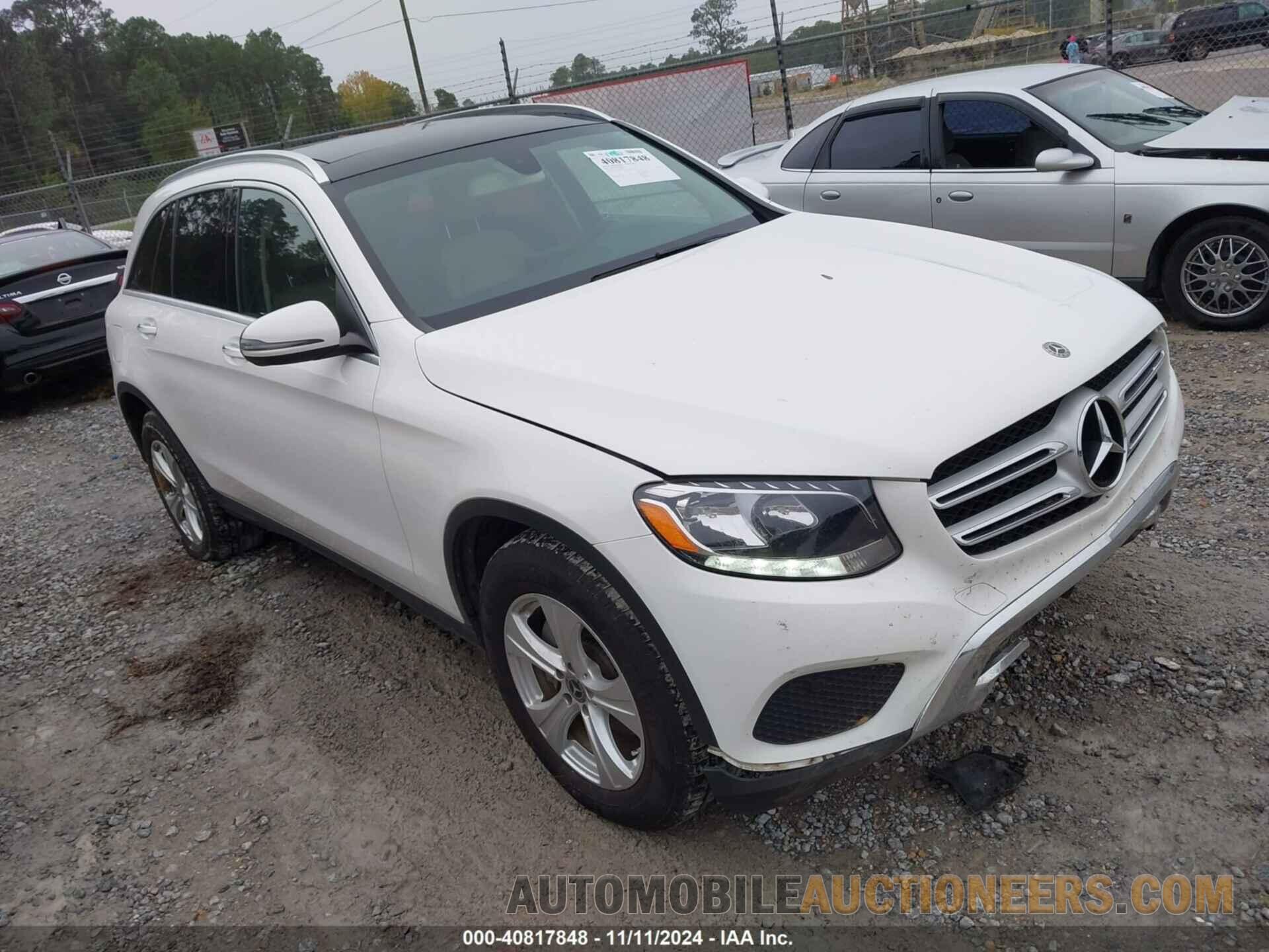 WDC0G4JB6JV039502 MERCEDES-BENZ GLC 300 2018