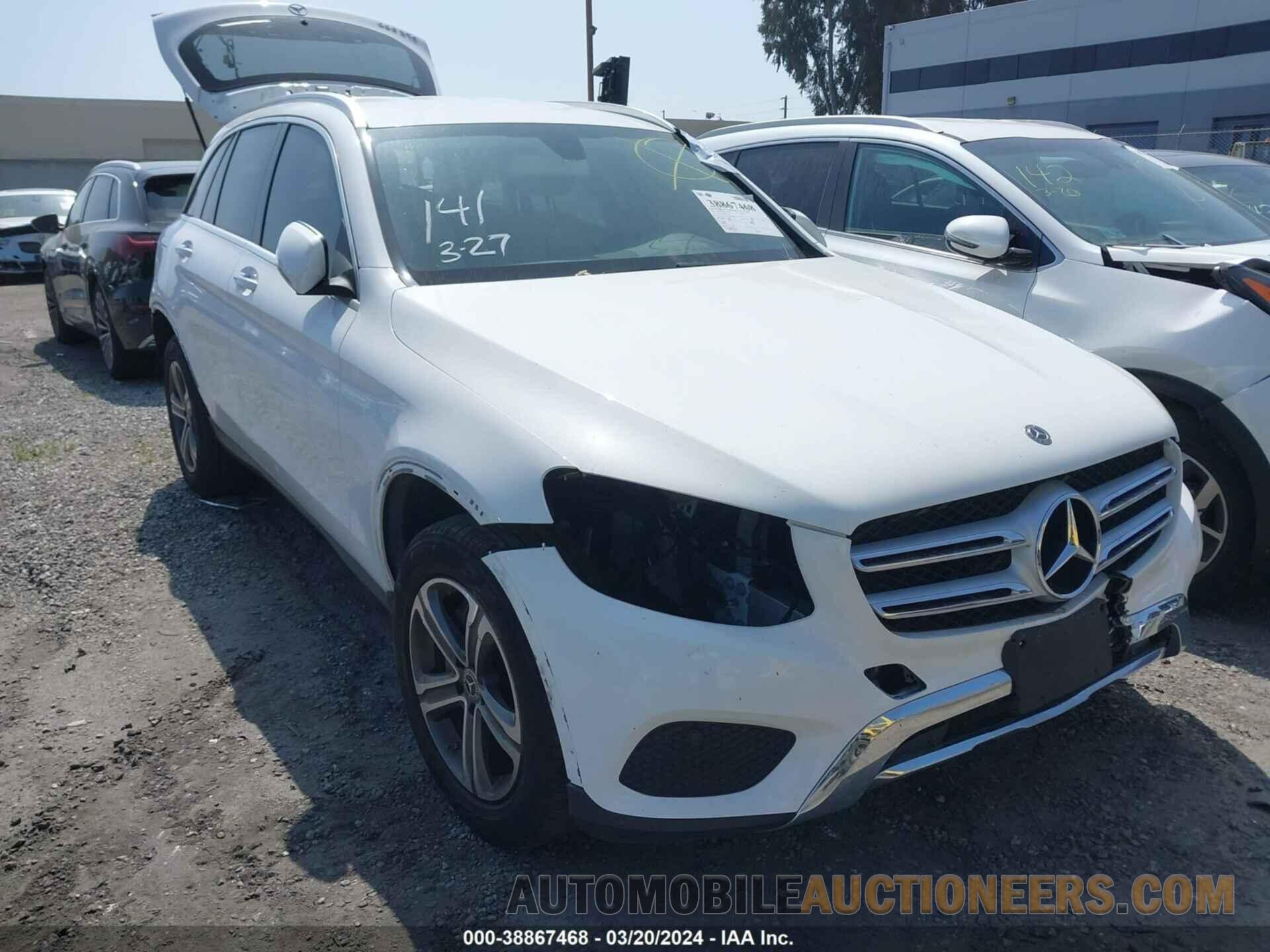 WDC0G4JB8KV151462 MERCEDES-BENZ GLC 300 2019